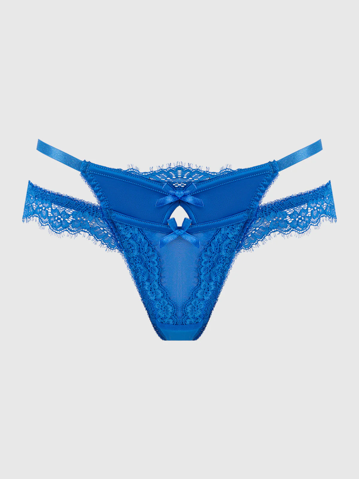 Adelaide Satin & Lace Double Side G-String - Image 9