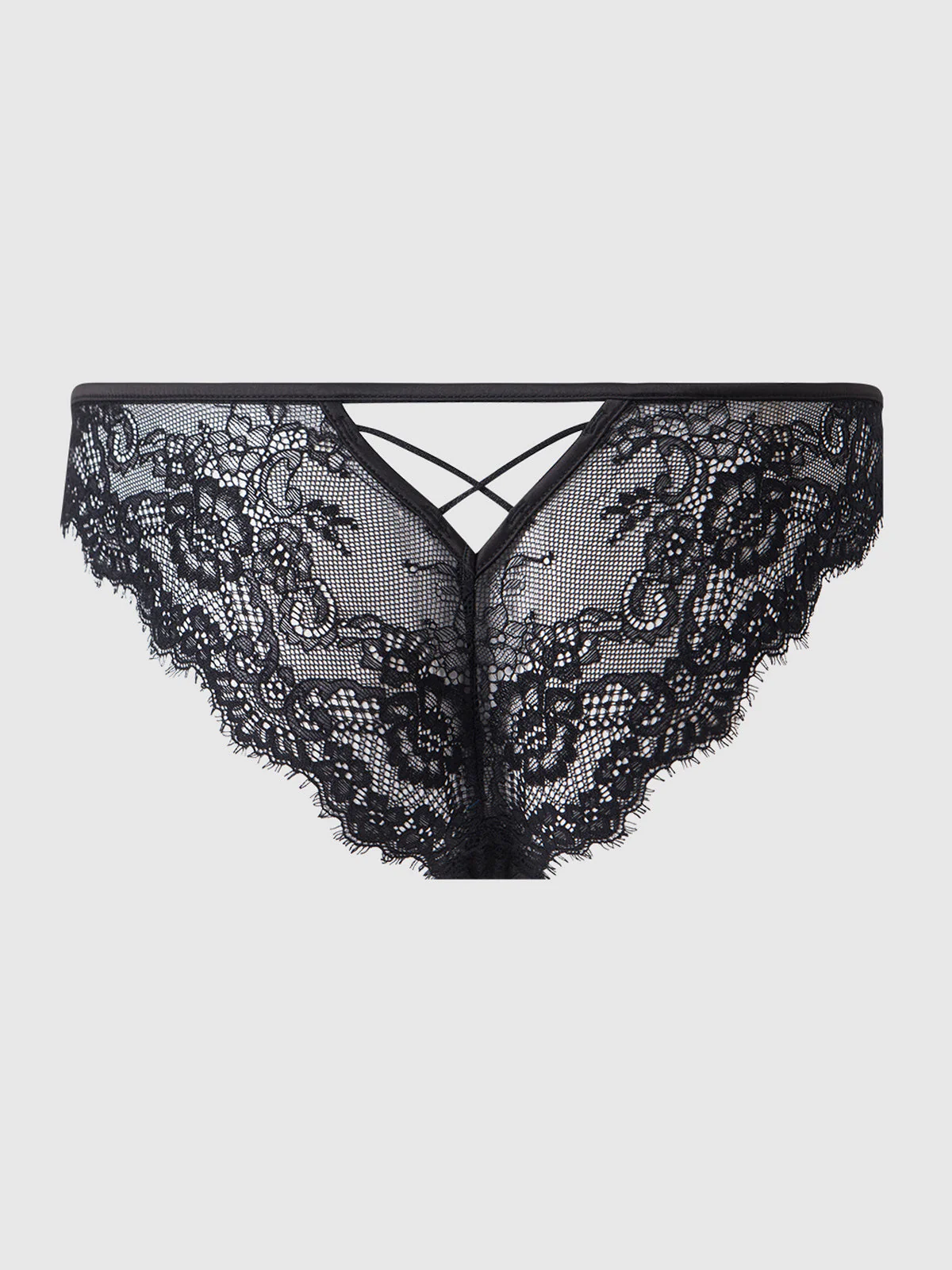 Adelaide Satin & Lace Side Clasp Bikini - Image 10