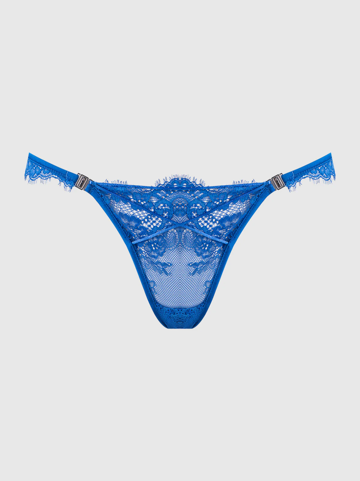Adelaide Satin & Lace Side Clasp Bikini - Image 9