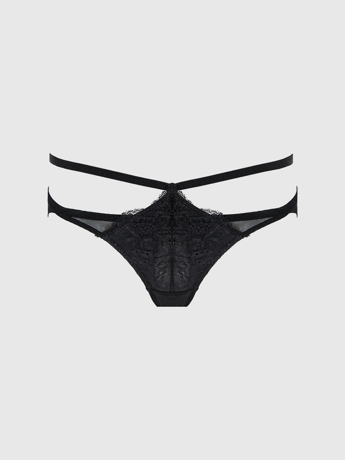 Aria Stretch Lace X Back Hipster - Image 7