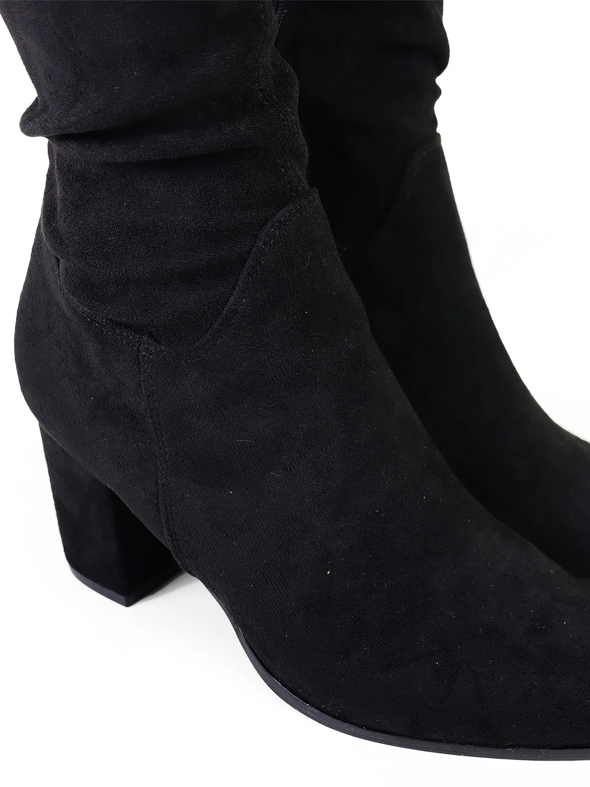 Becky Stretchy Thigh High Boots - Image 7