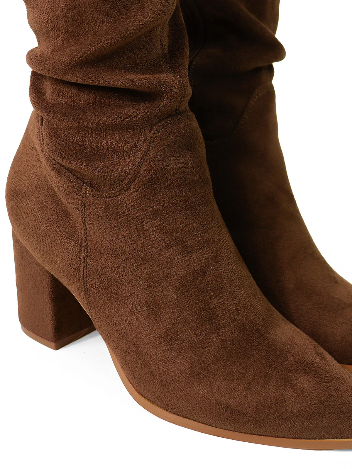 Becky Stretchy Thigh High Boots - Image 5