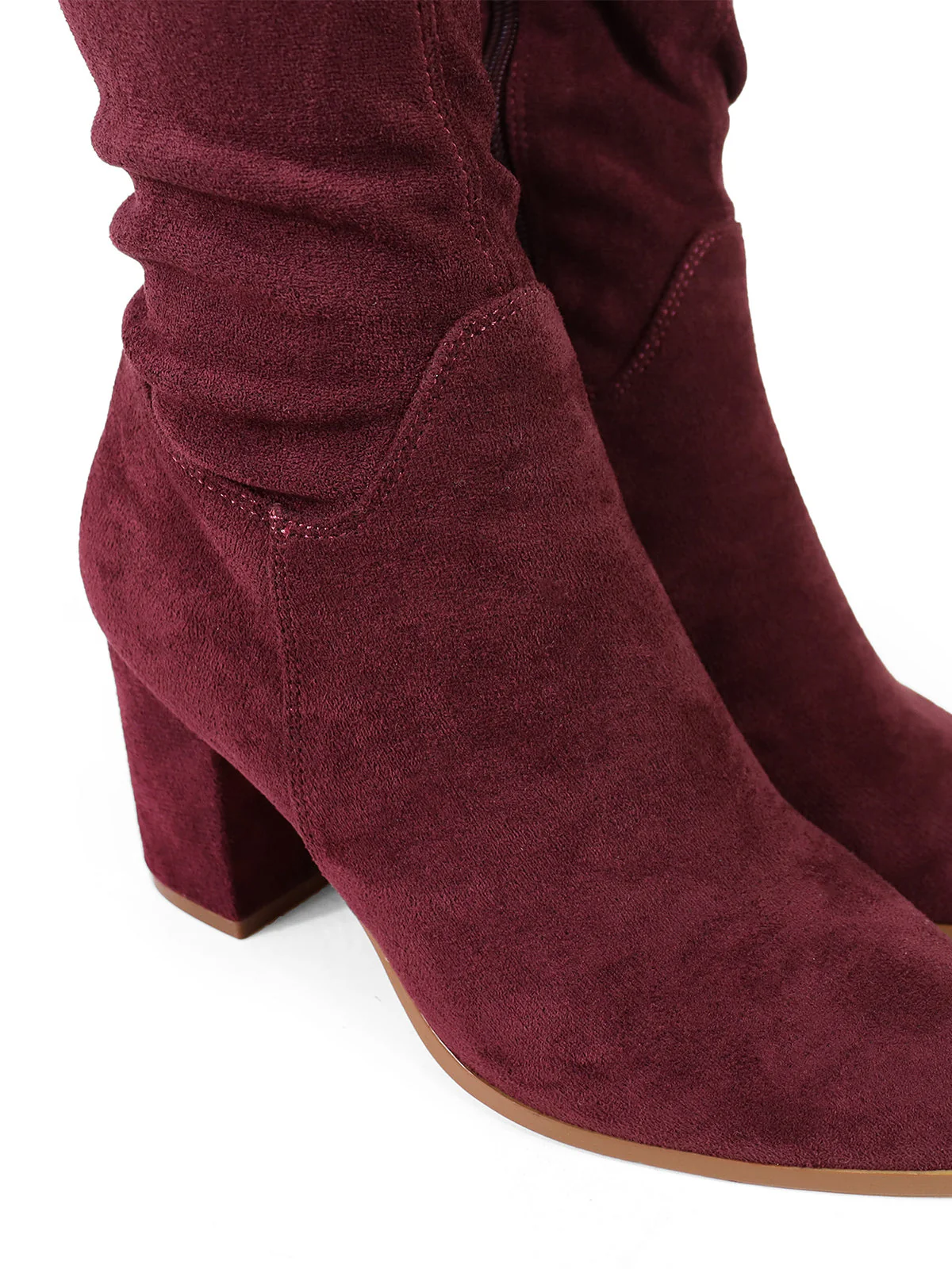 Becky Stretchy Thigh High Boots - Image 5