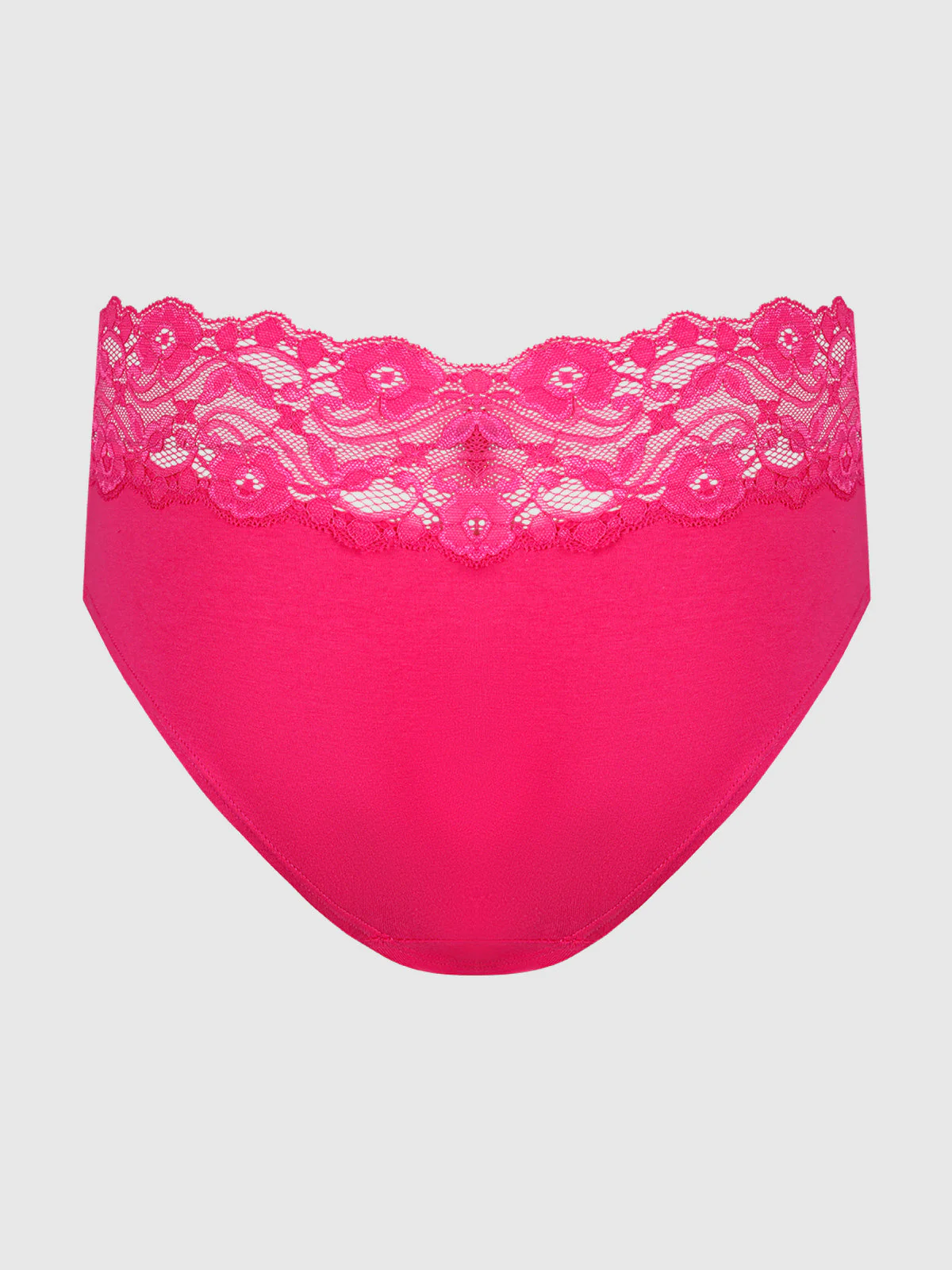 Bridget Cotton & Lace Hipster - Image 2