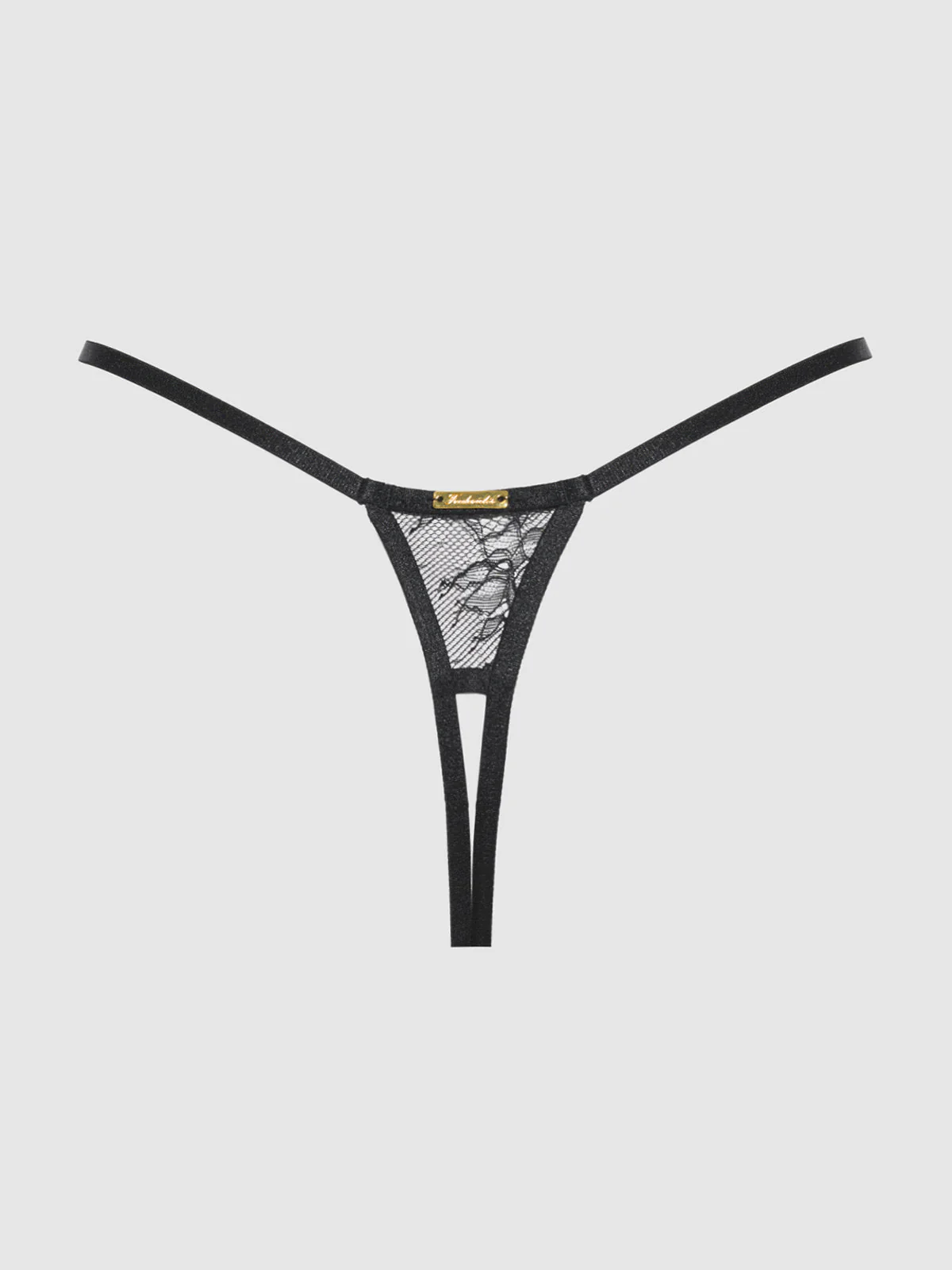 Chiara Crotchless Lace Thong - Image 8