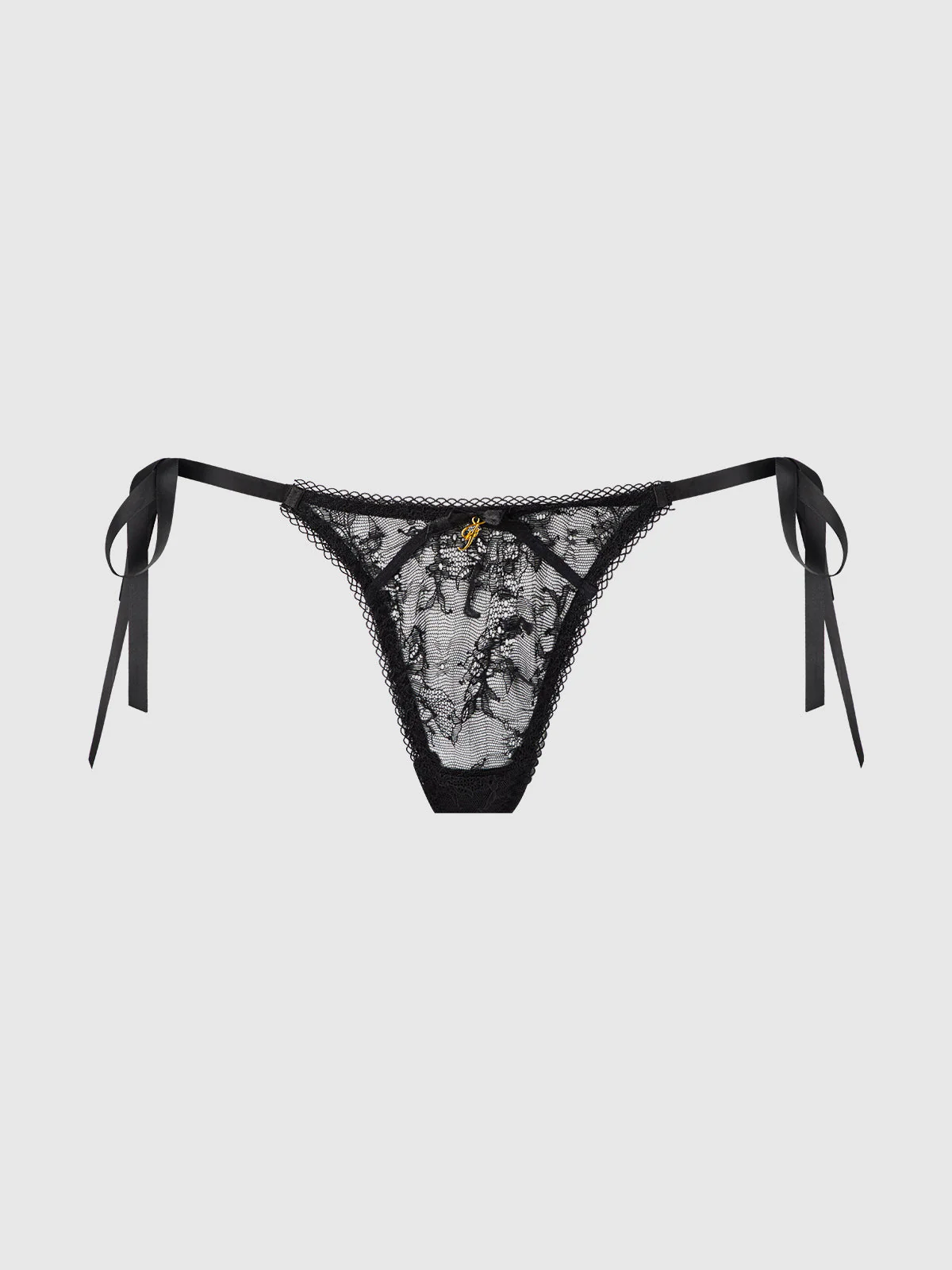 Chiara Lace Drop Off Tie Side G-String - Image 9