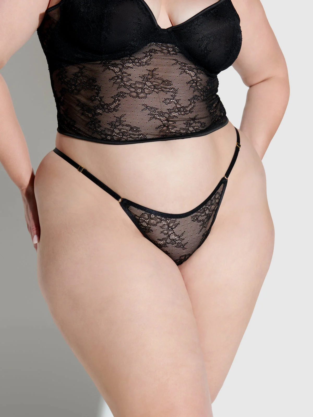 Chiara Lace String Side Bikini - Image 4