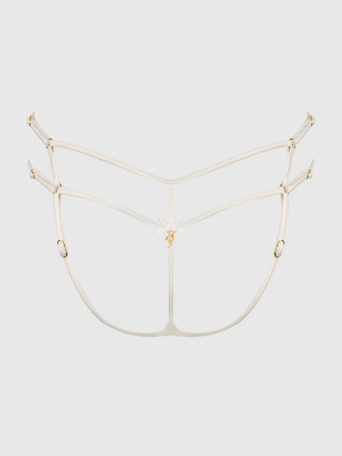 Delfina Embroidered Backless Cheeky - Image 6