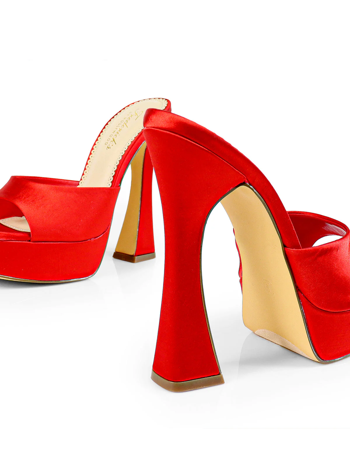 Elaina Platform Mule Heels - Image 3