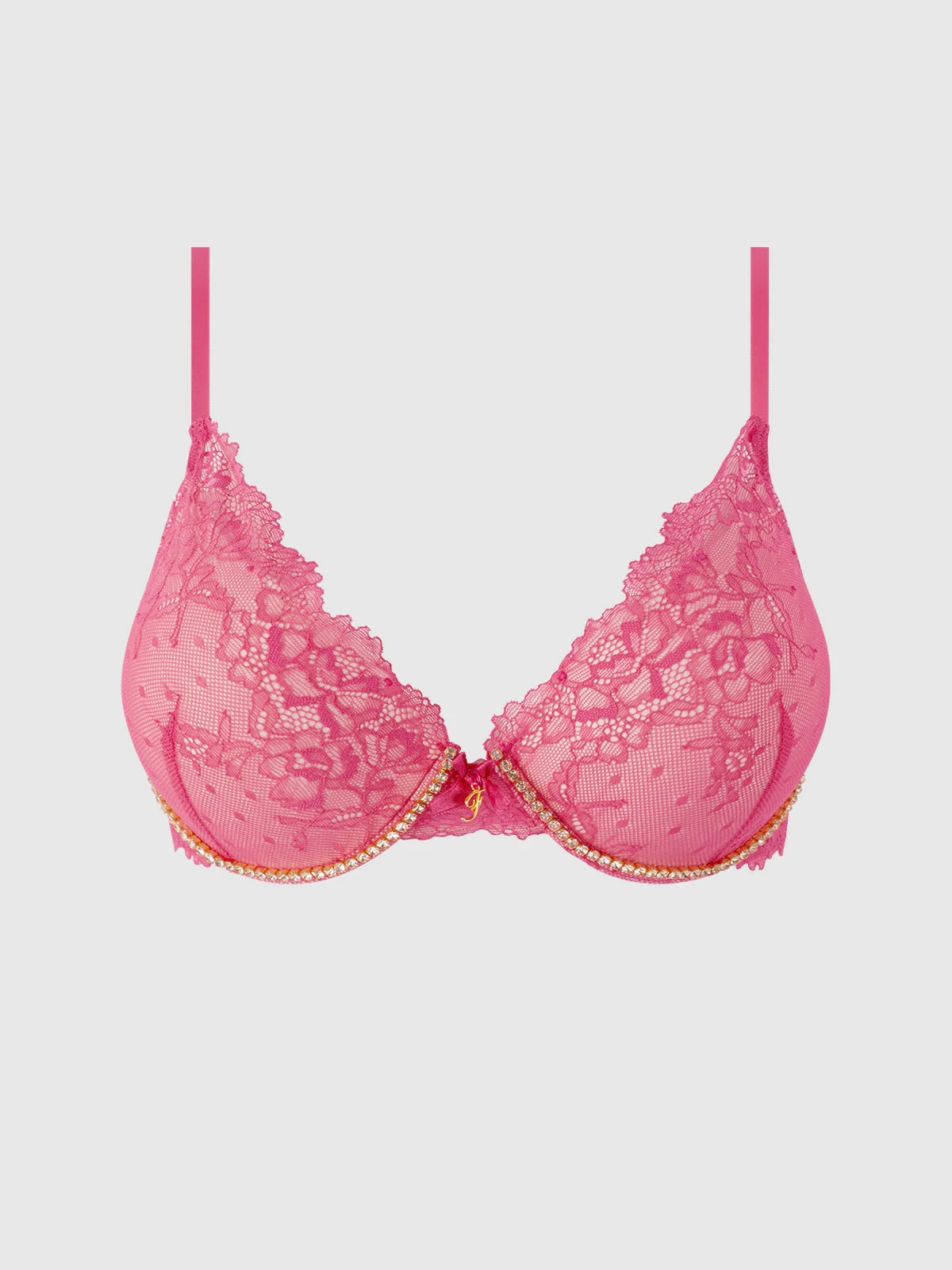 Elizabeth Lace & Rhinestone Push Up Demi - Image 8