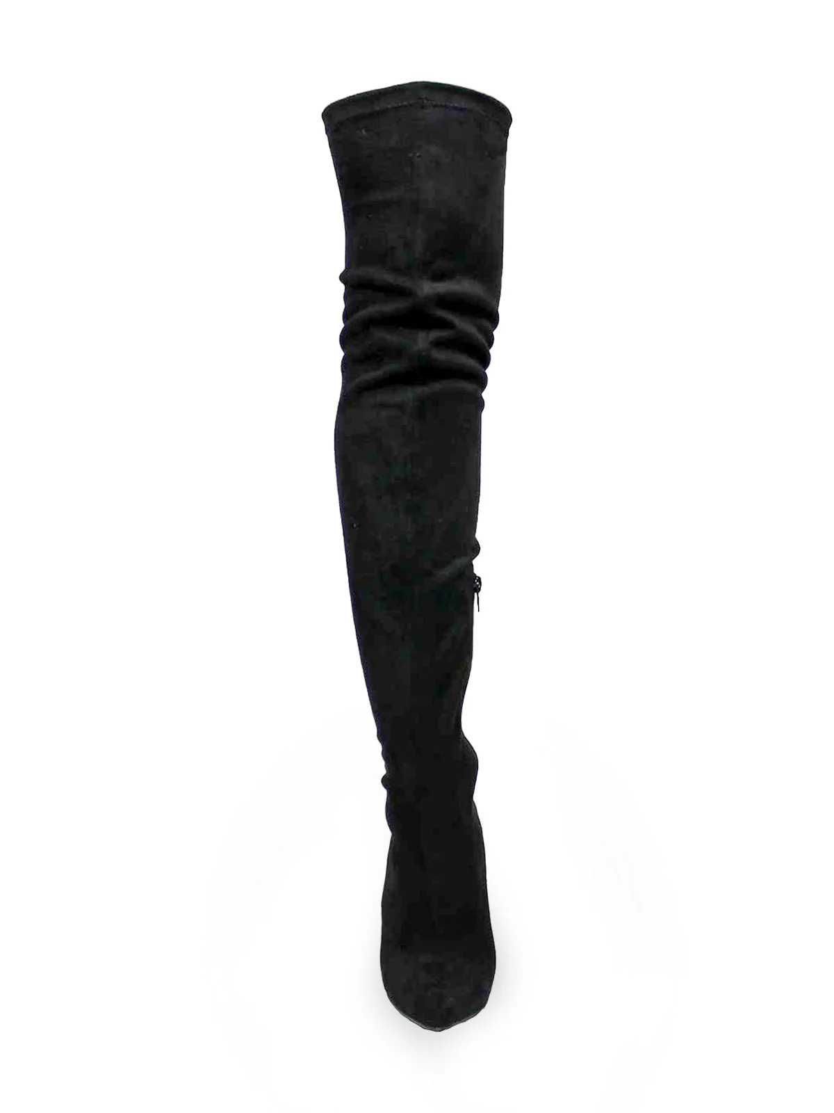 Gisele Stretchy Overknee Heeled Boots - Image 3