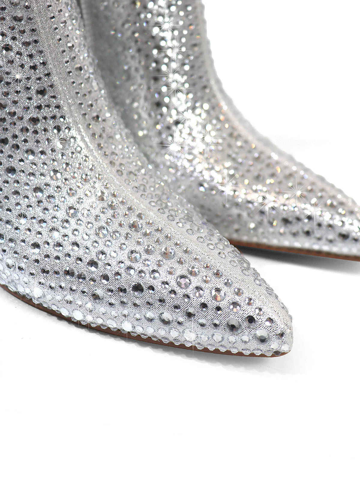 Izara Rhinestone Ankle Boots - Image 2