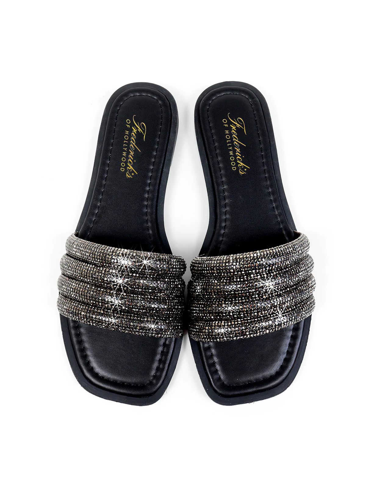 Jennifer Rhinestone Slide Sandals - Image 5
