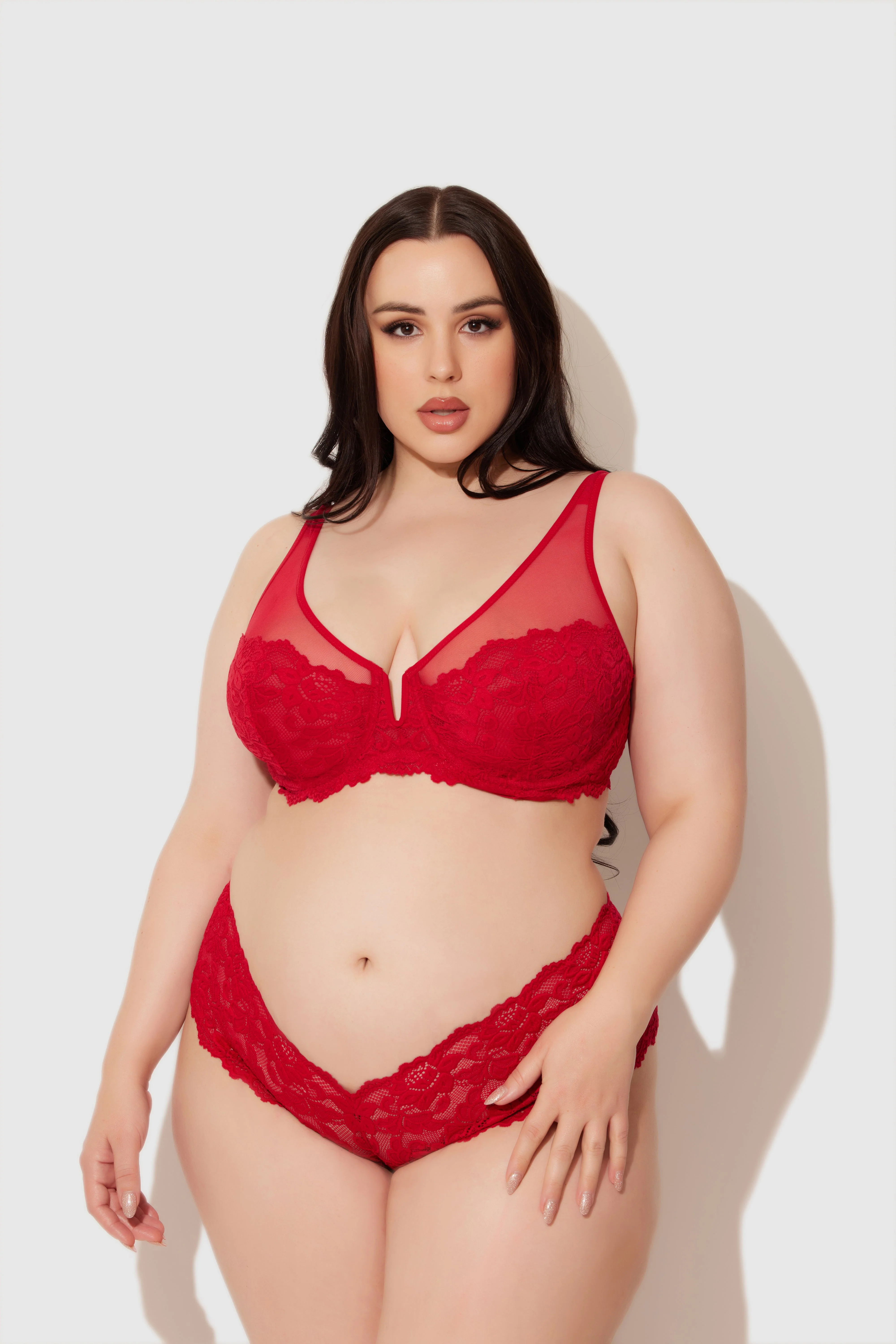 Jessica Lace Full Figure Bra - Image 4