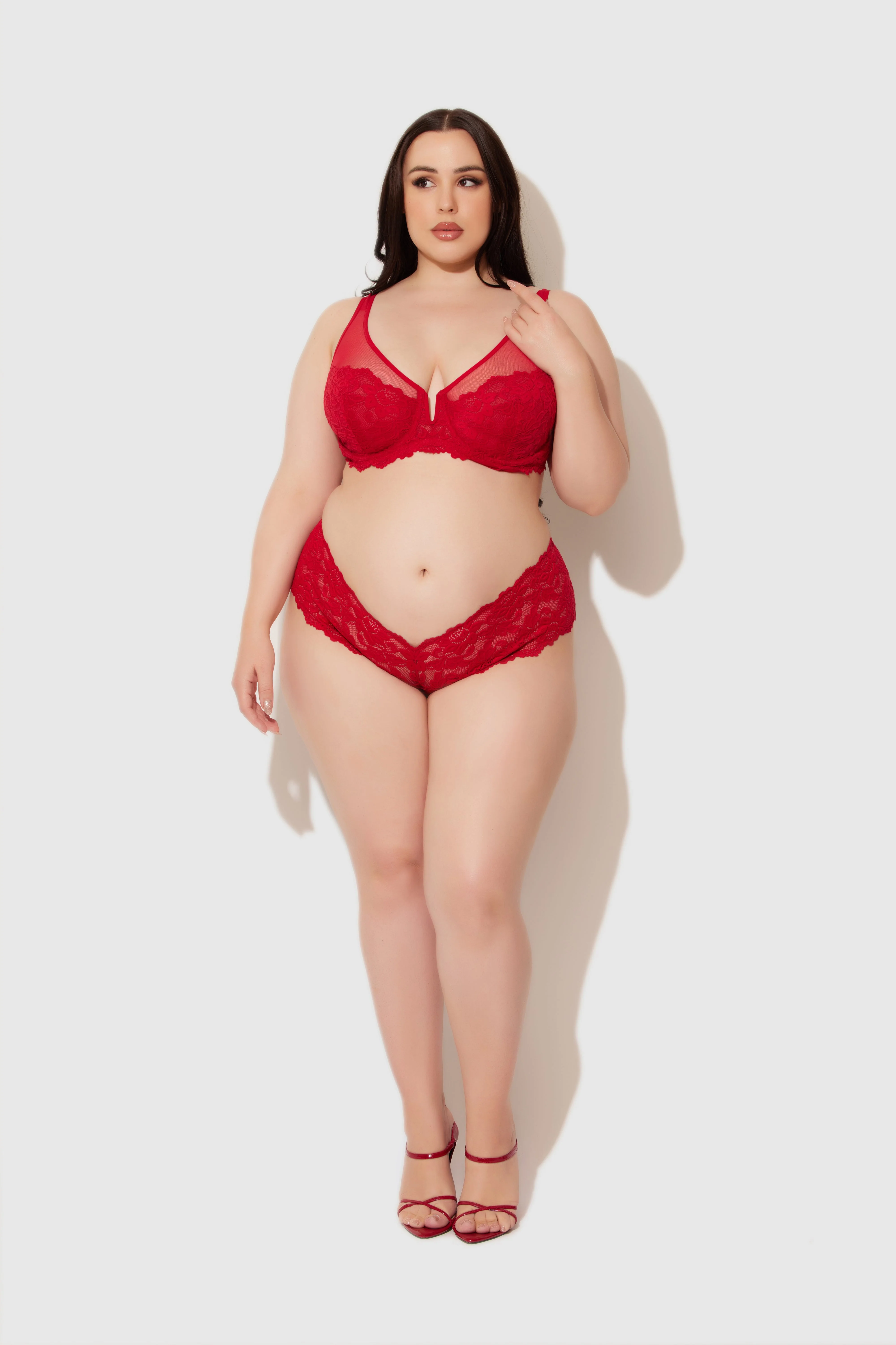 Jessica Lace Full Figure Bra - Image 5
