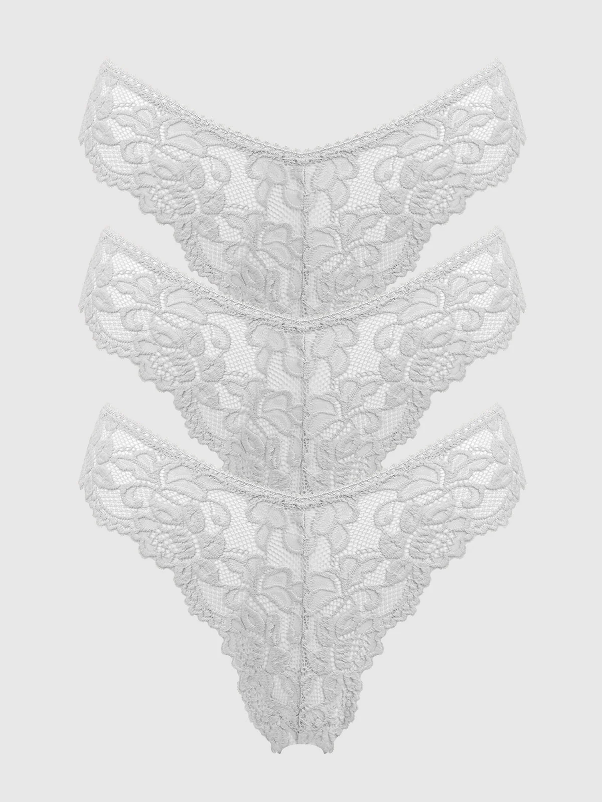 Jessica Lace Tanga 3 Pack
