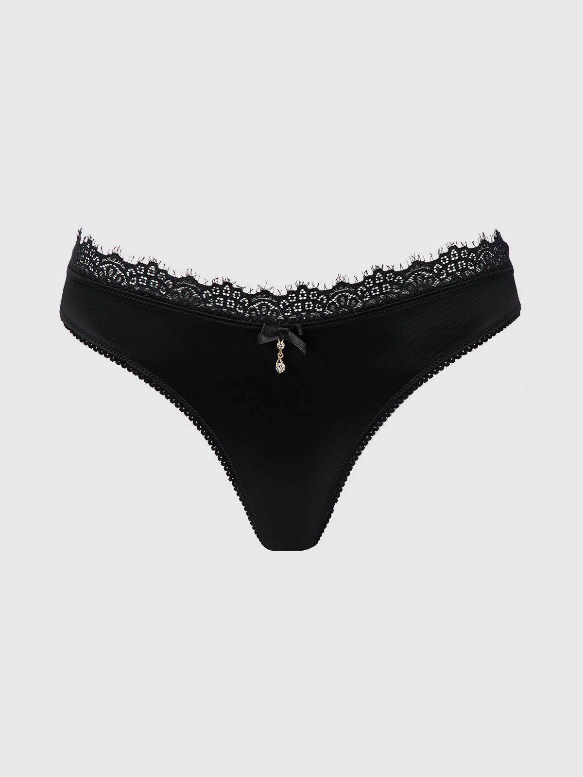 Lexi Liquid Satin & Lace Bikini - Image 8