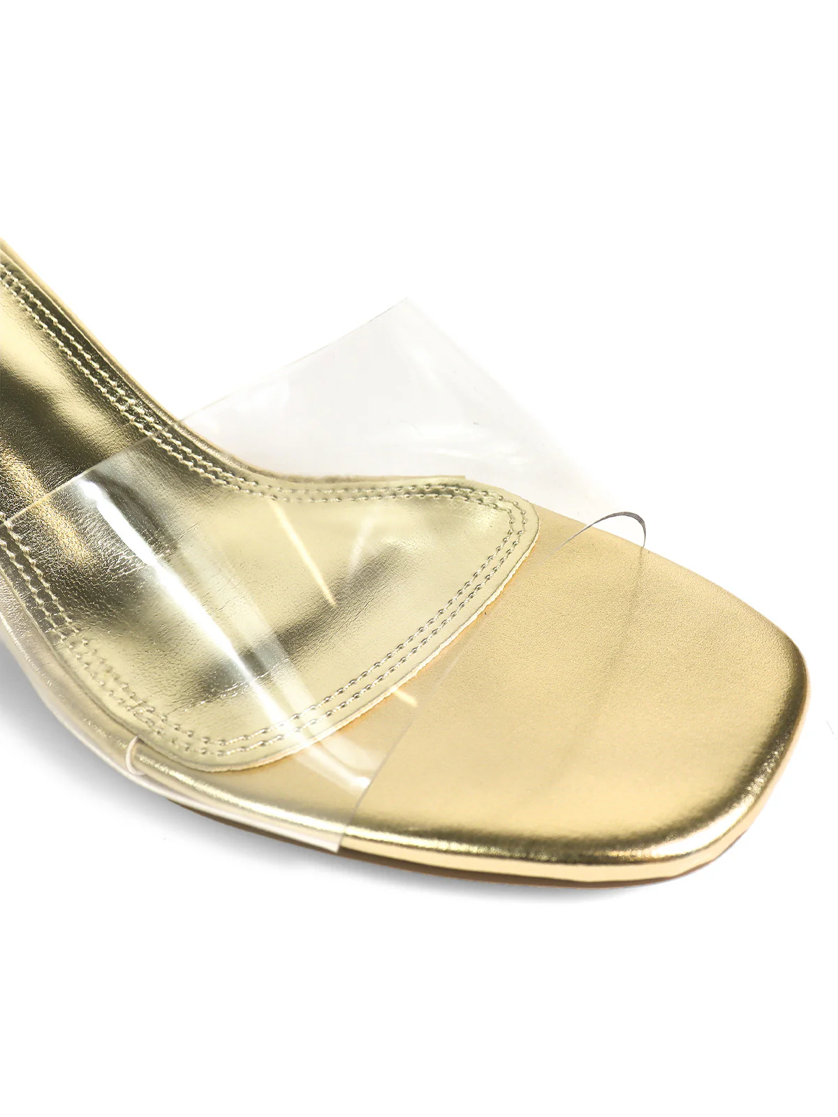 Lora Transparent Mule Wedges - Image 3