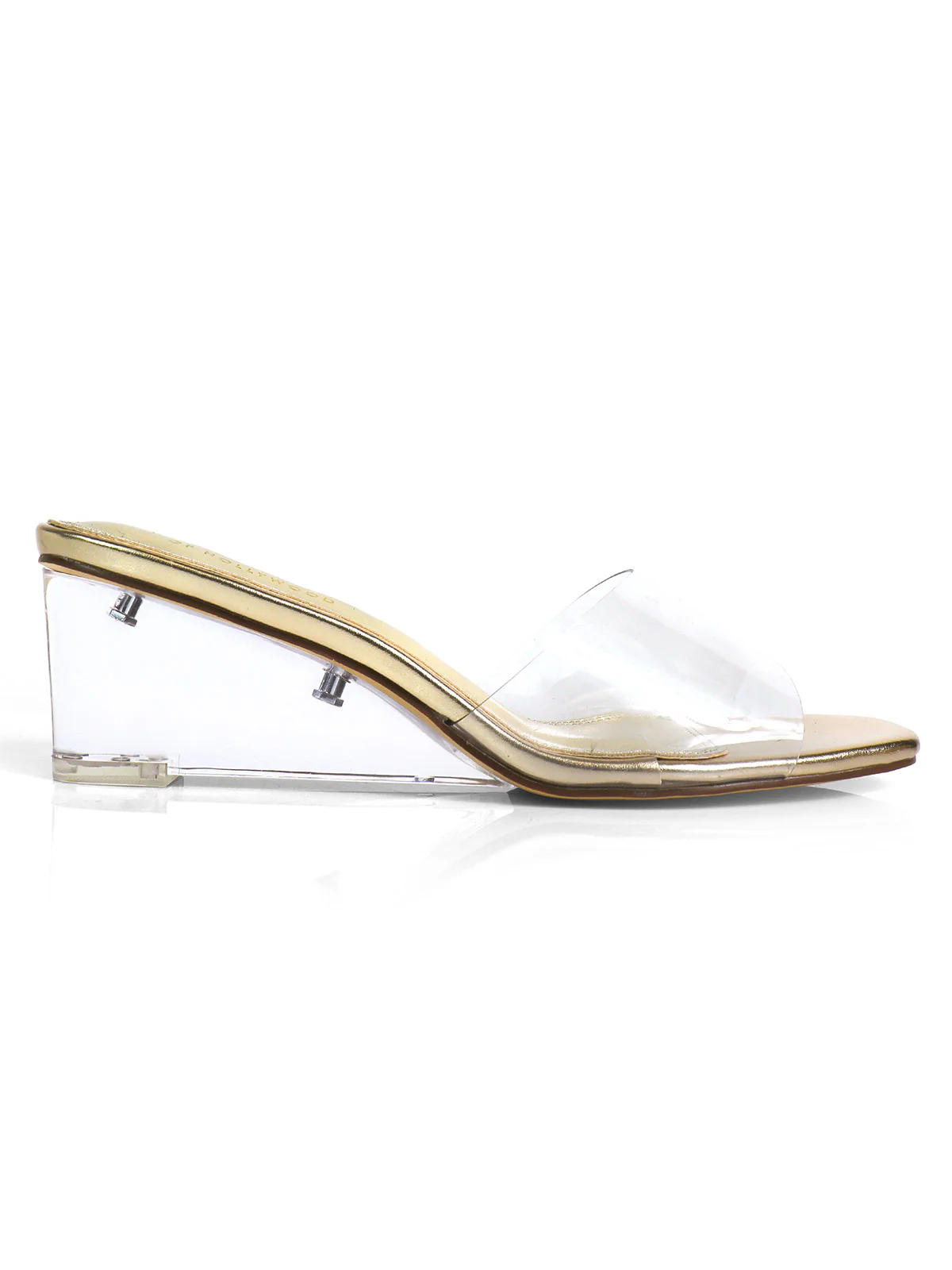 Lora Transparent Mule Wedges - Image 5