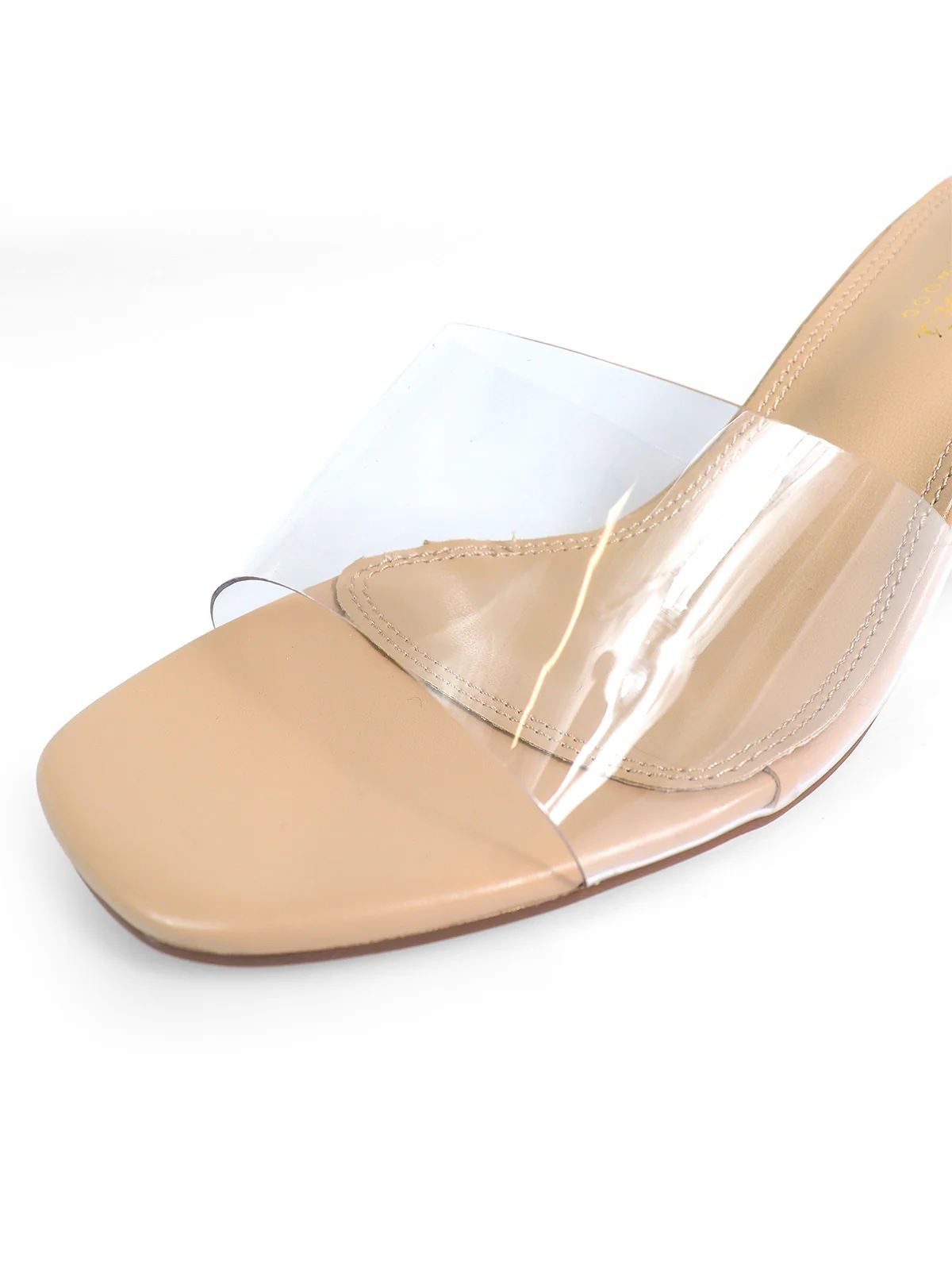 Lora Transparent Mule Wedges - Image 3