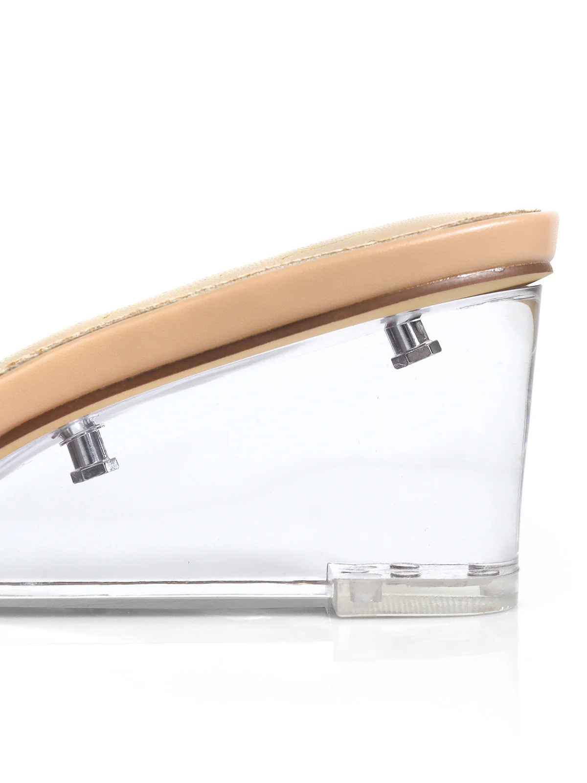 Lora Transparent Mule Wedges - Image 4