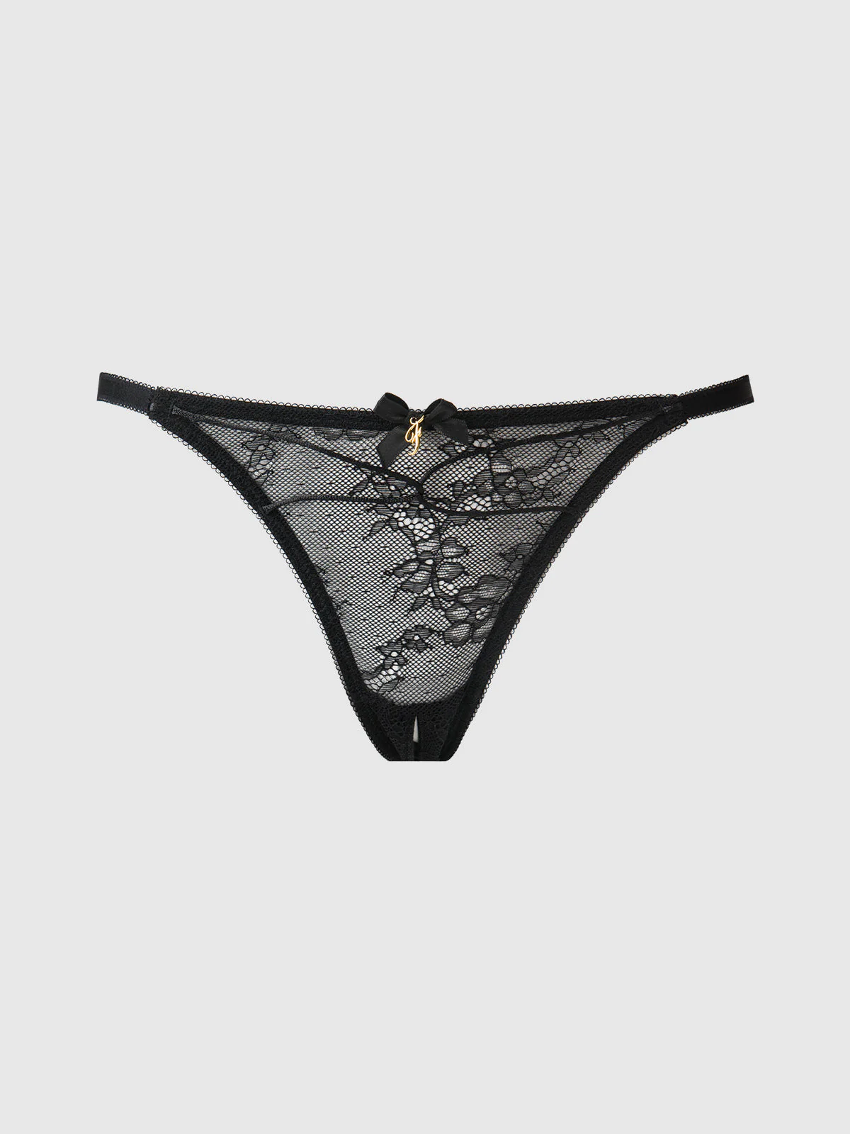 Luella Lace Crotchless Bikini - Image 9