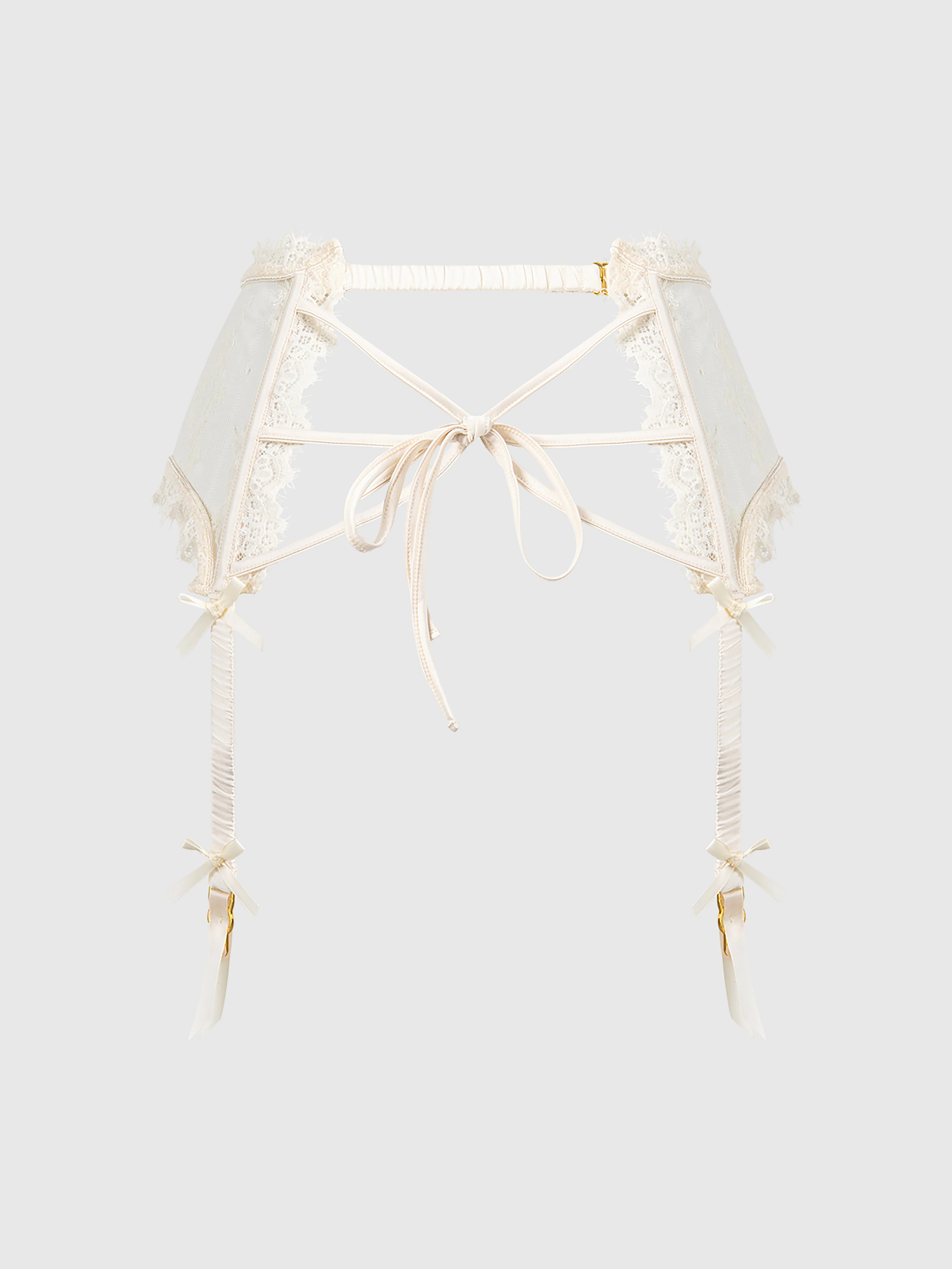 Luella Lace Garter Belt - Image 11