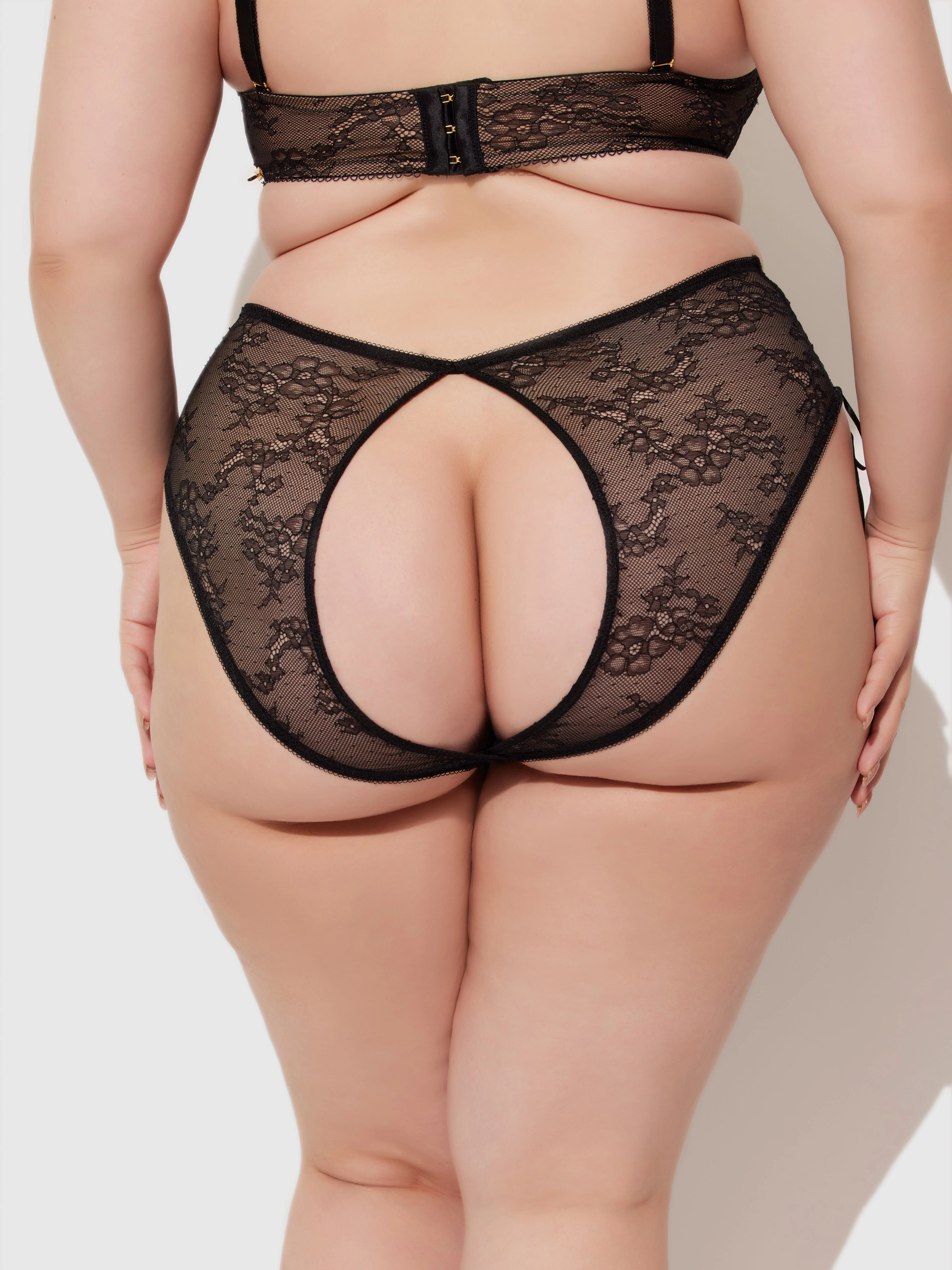 Luella Lace Open Back High-Waist Panty - Image 5