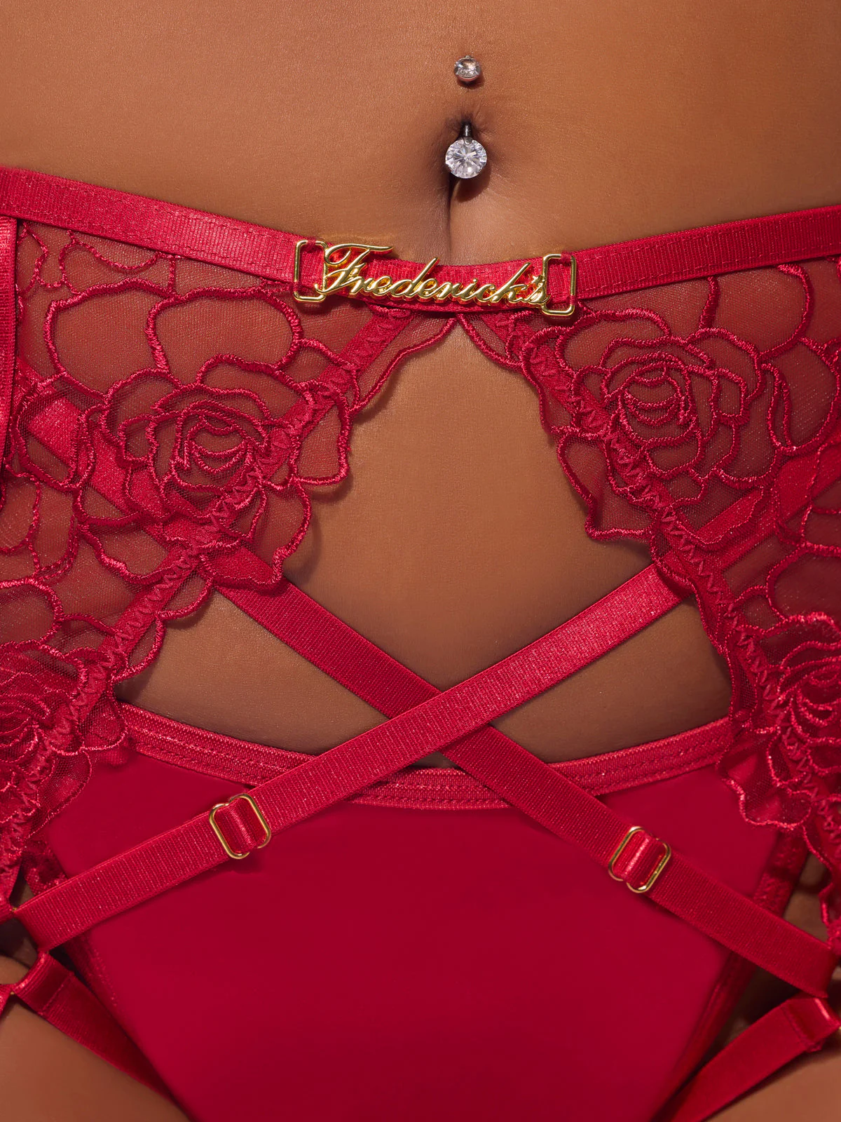 Melrose Embroidered Garter - Image 7