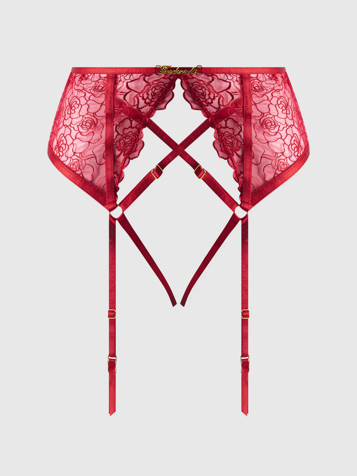 Melrose Embroidered Garter - Image 9