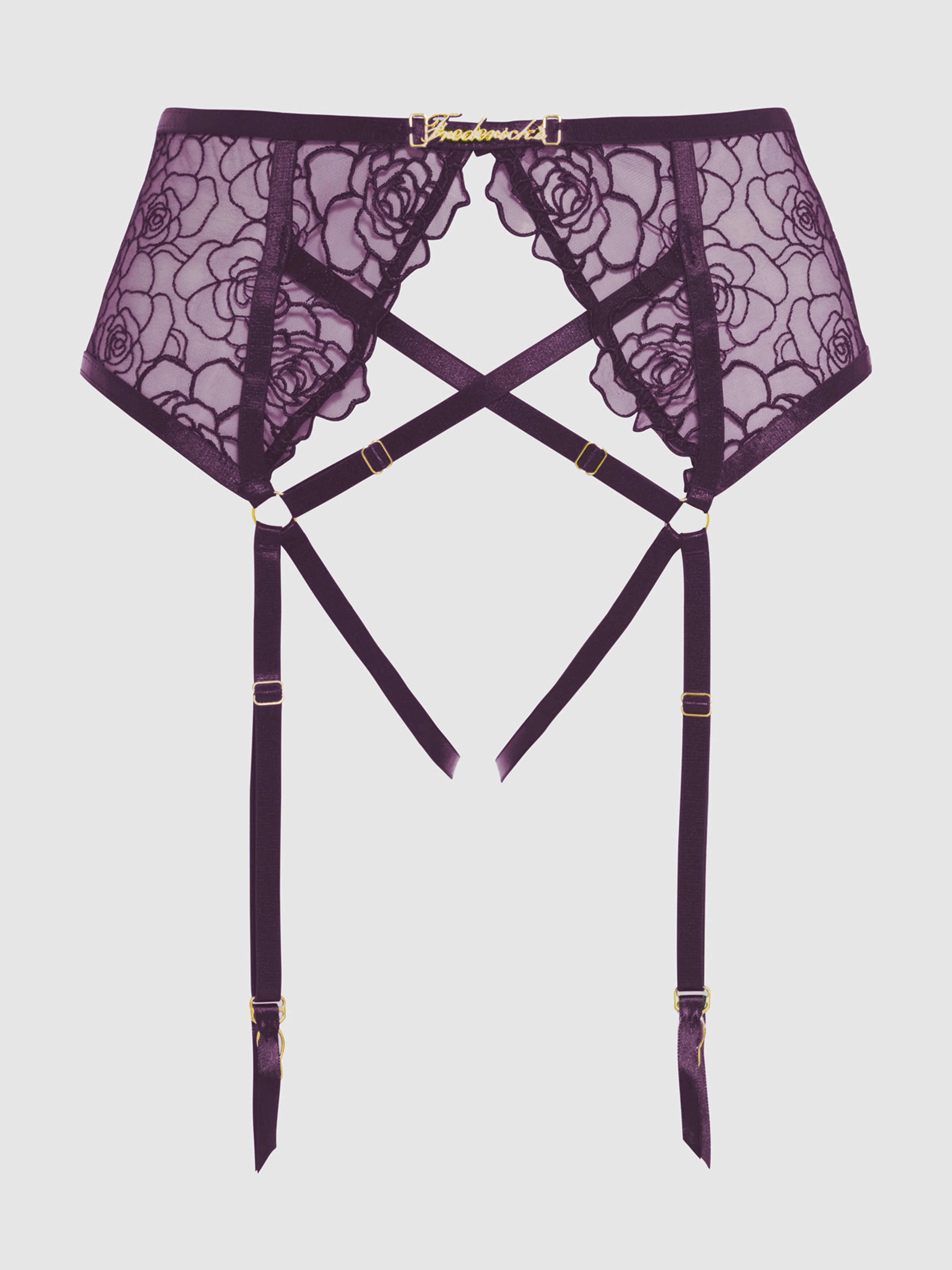 Melrose Embroidered Garter - Image 6