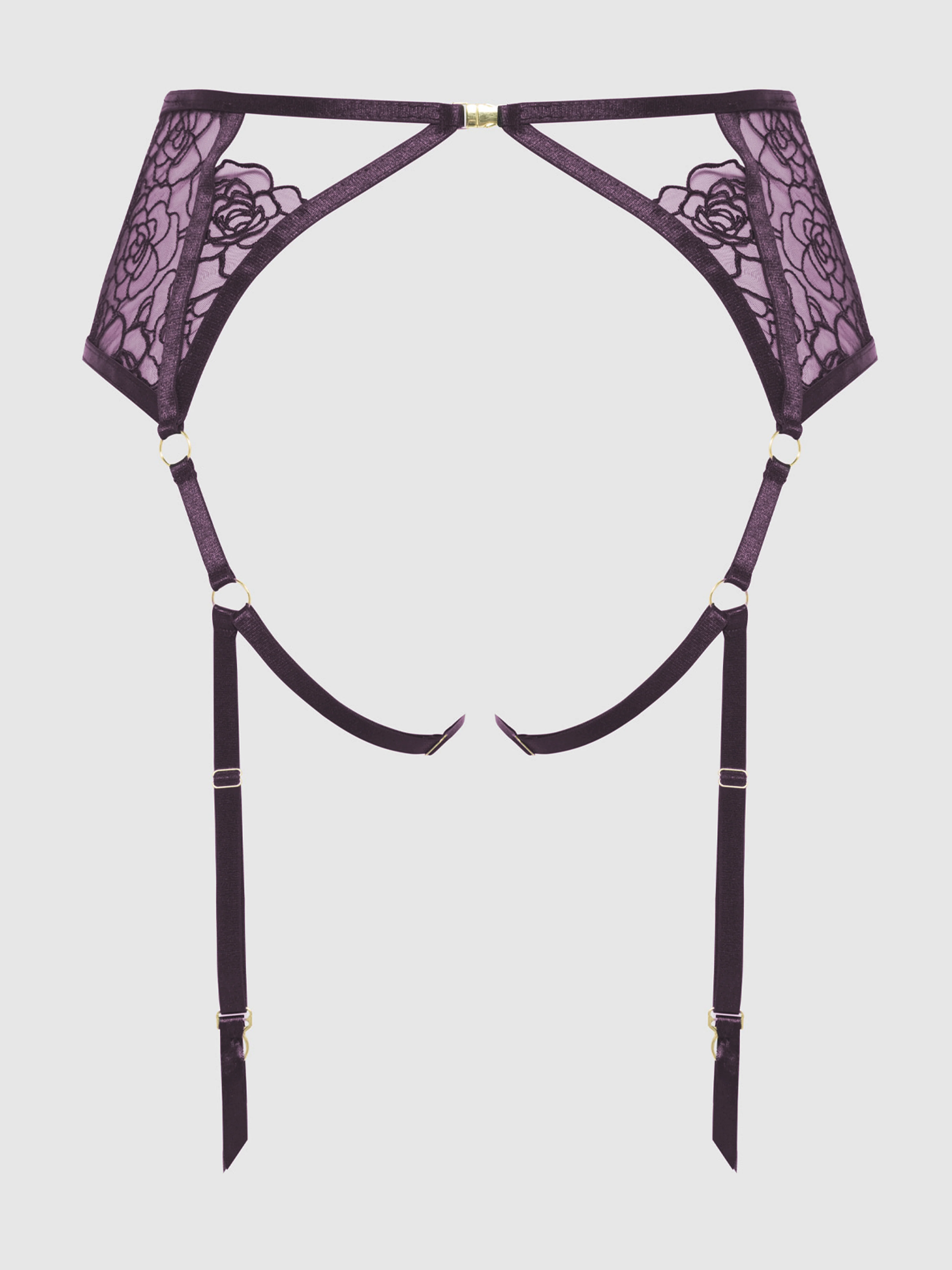 Melrose Embroidered Garter - Image 7