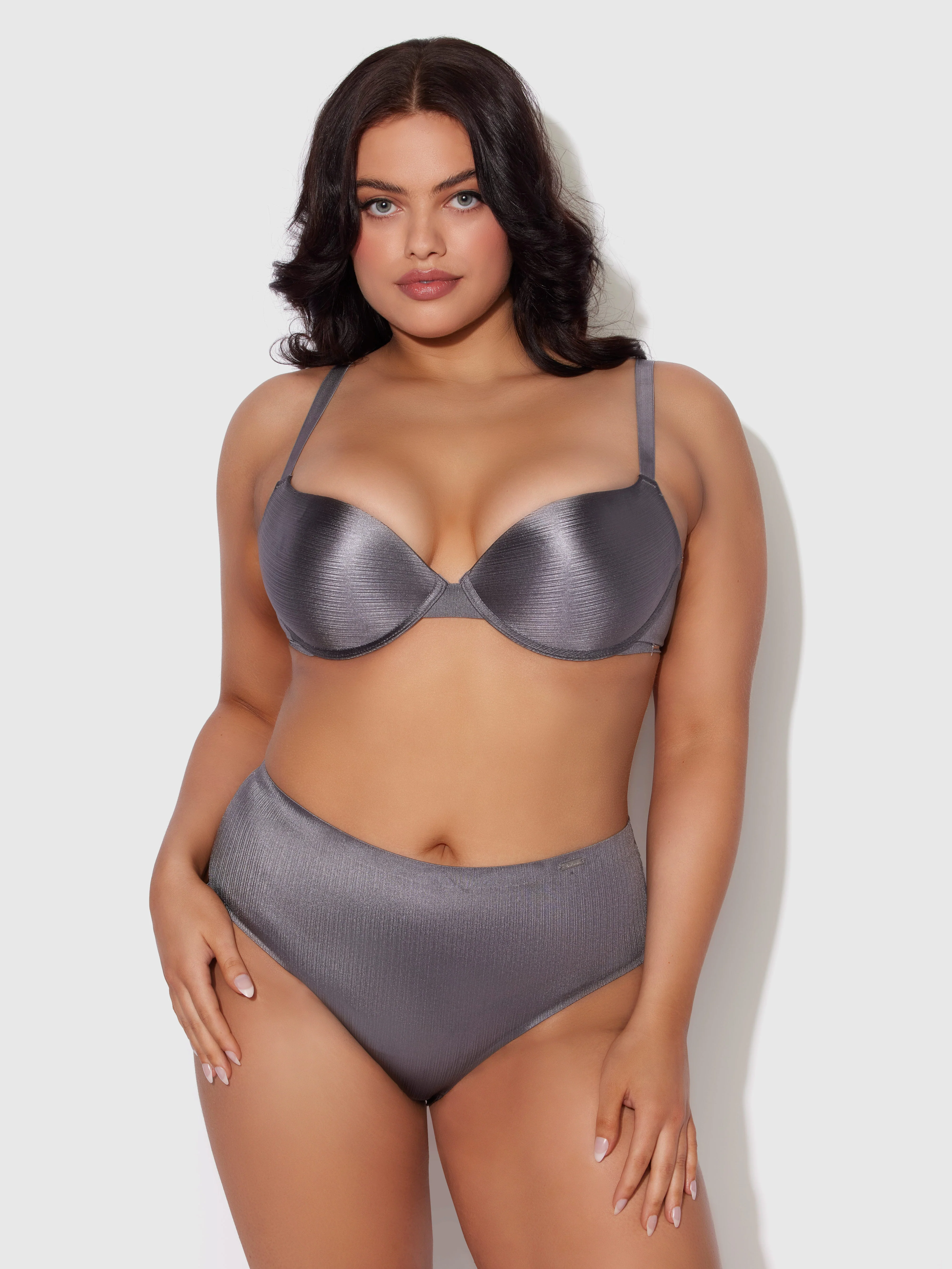 Mira Shimmer Micro Push Up T-Shirt Bra - Image 4