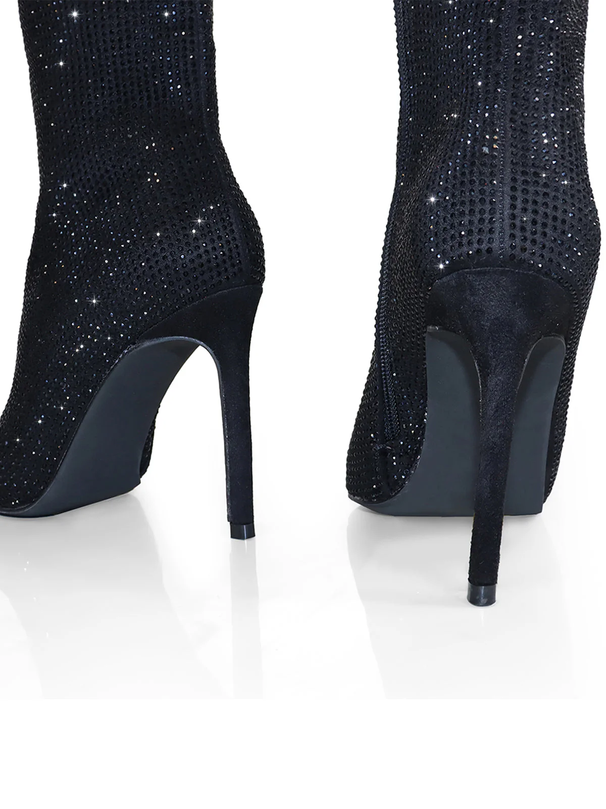 Nadia Rhinestone Booties - Image 3