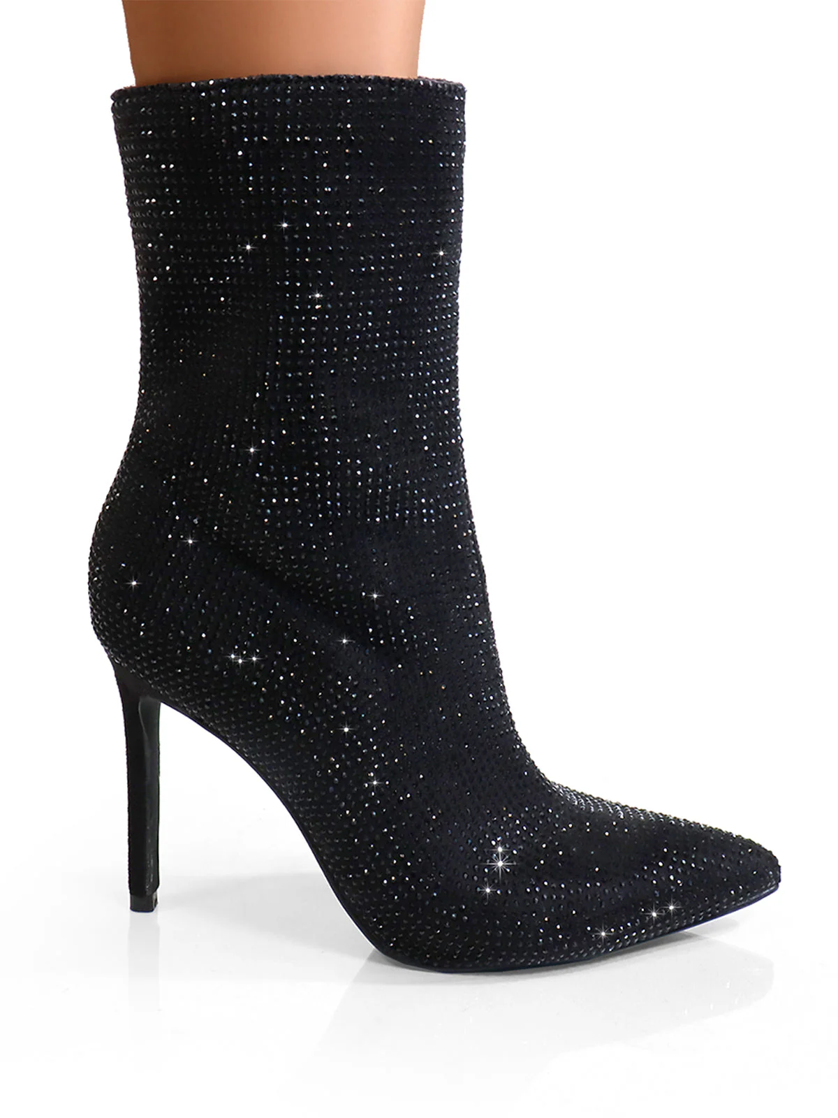 Nadia Rhinestone Booties - Image 6