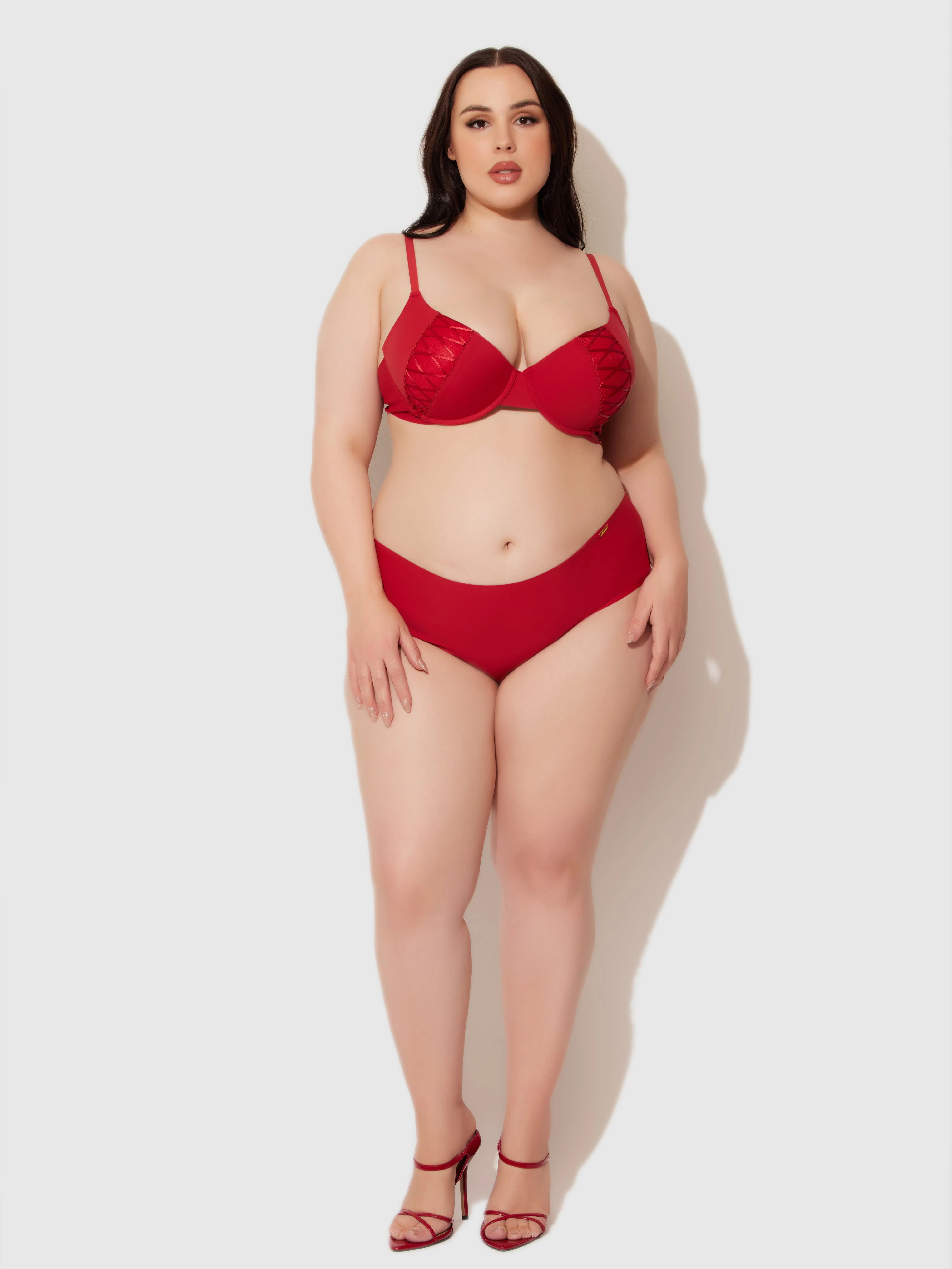 Natalia Micro Lace Up Back Hipster - Image 6