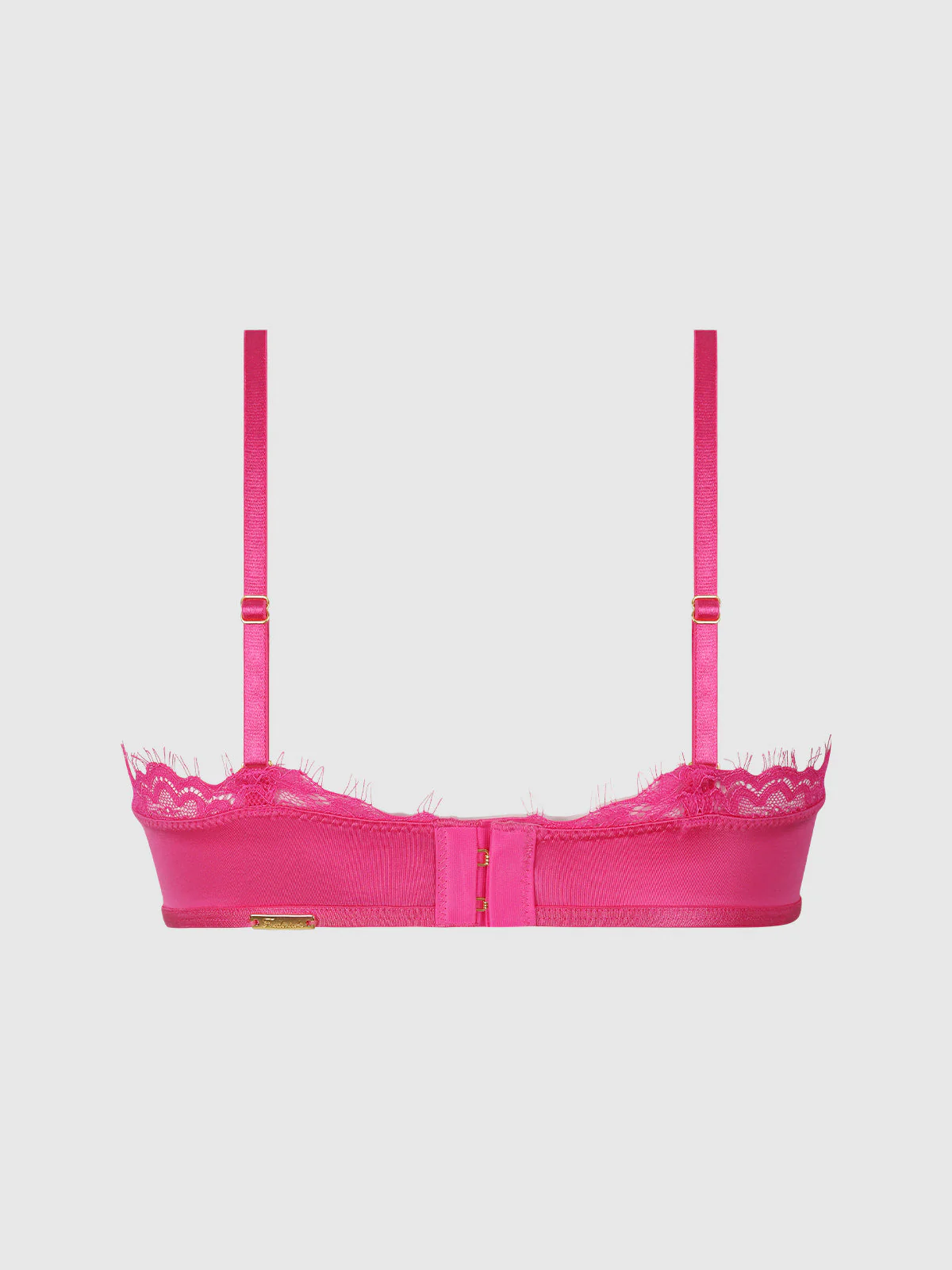 Neev Lace & Oilslick Push Up Half Up Bandeau Bra - Image 6