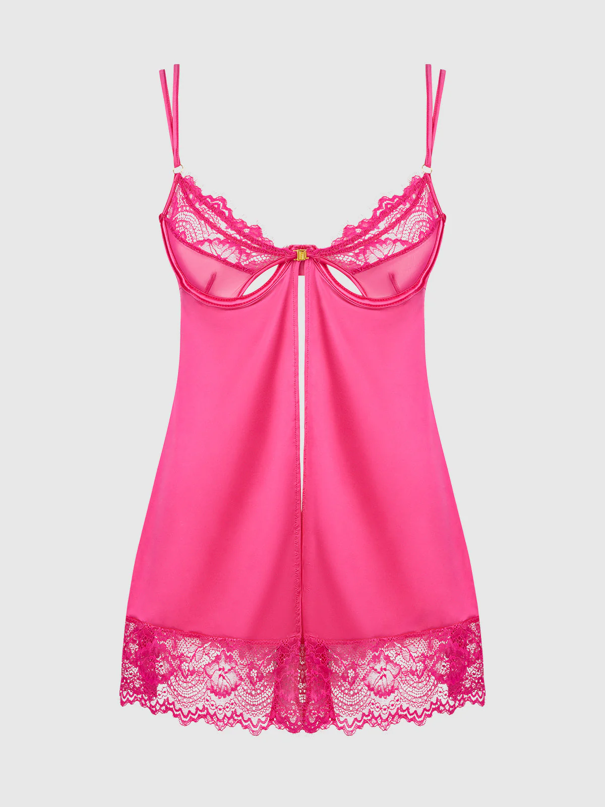 Neev Lace Open Cup Babydoll - Image 11