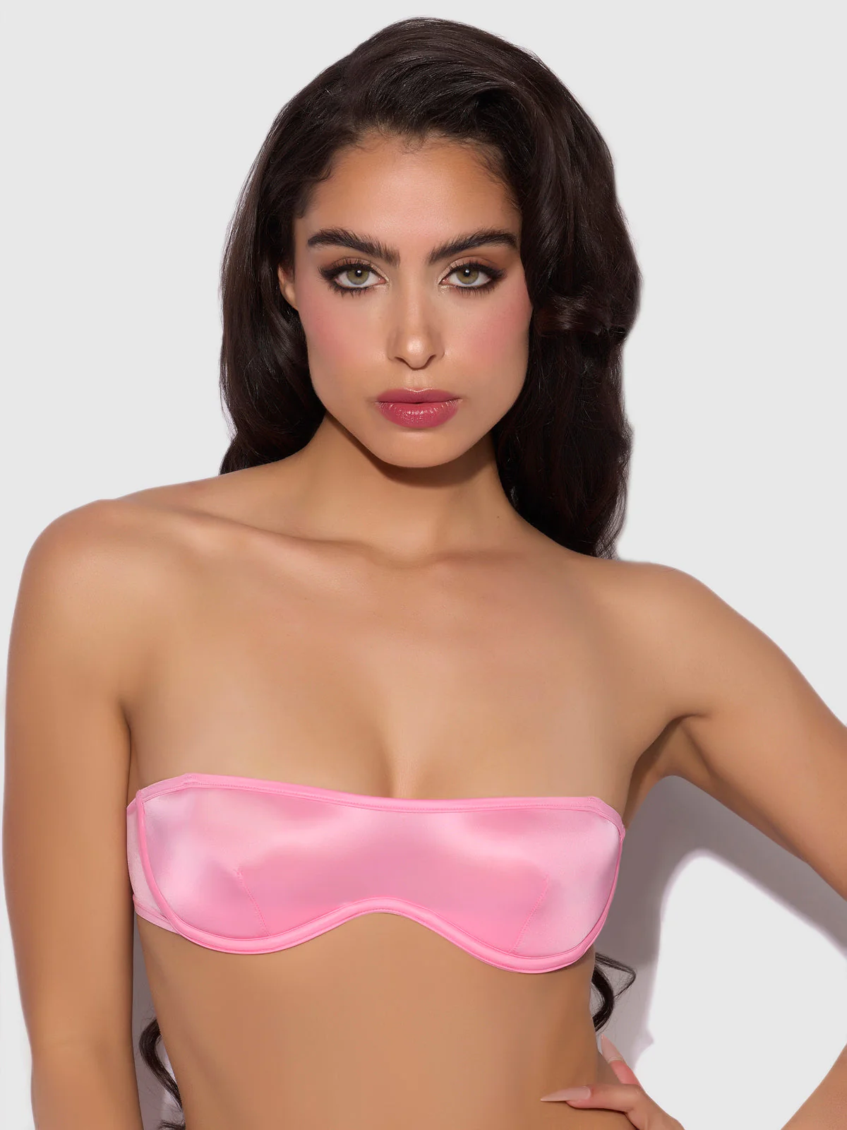 Neev Oil Slick Unlined Bandeau Bra - Image 5