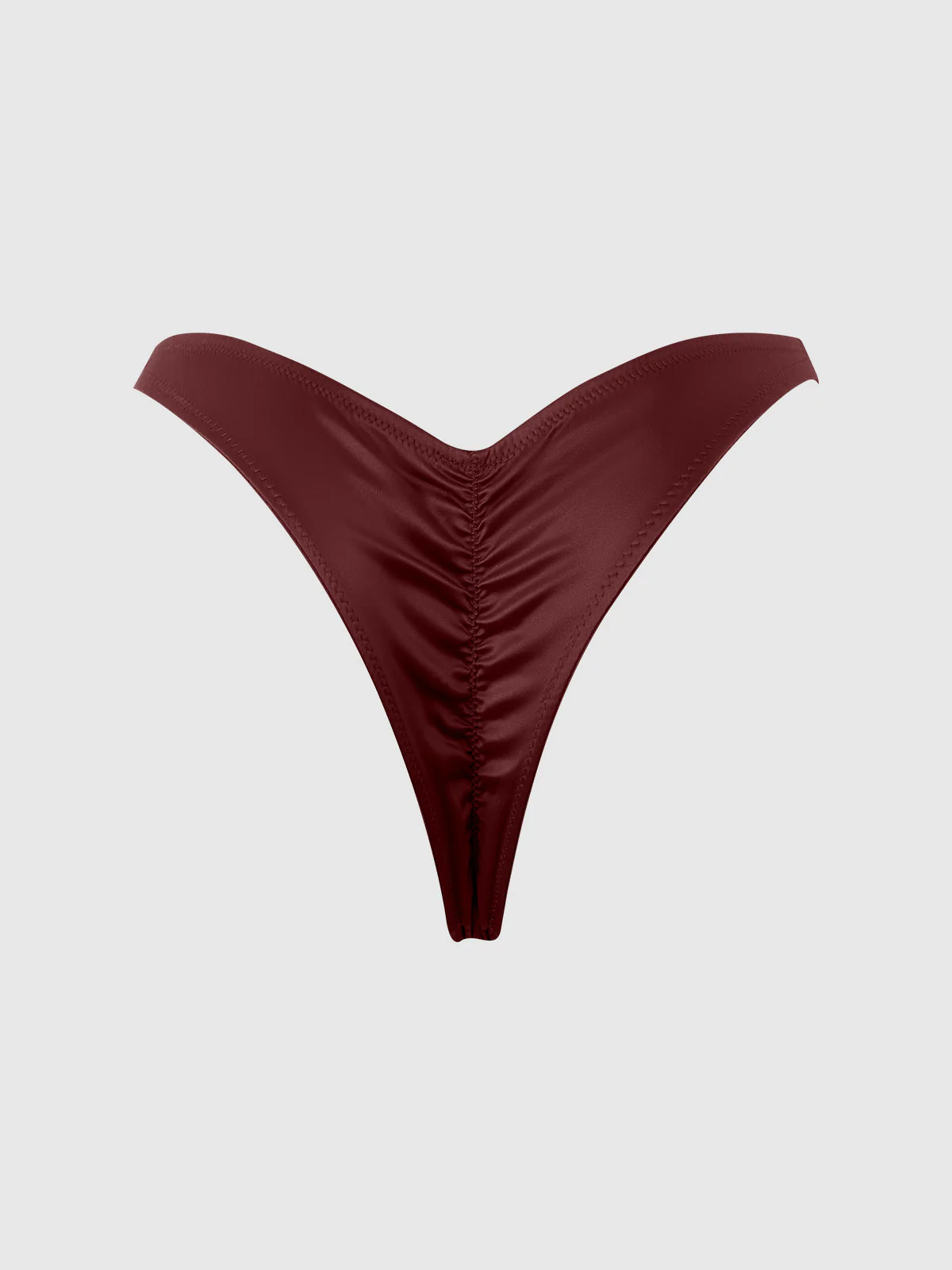 Petra Crotchless Satin Tanga - Image 11