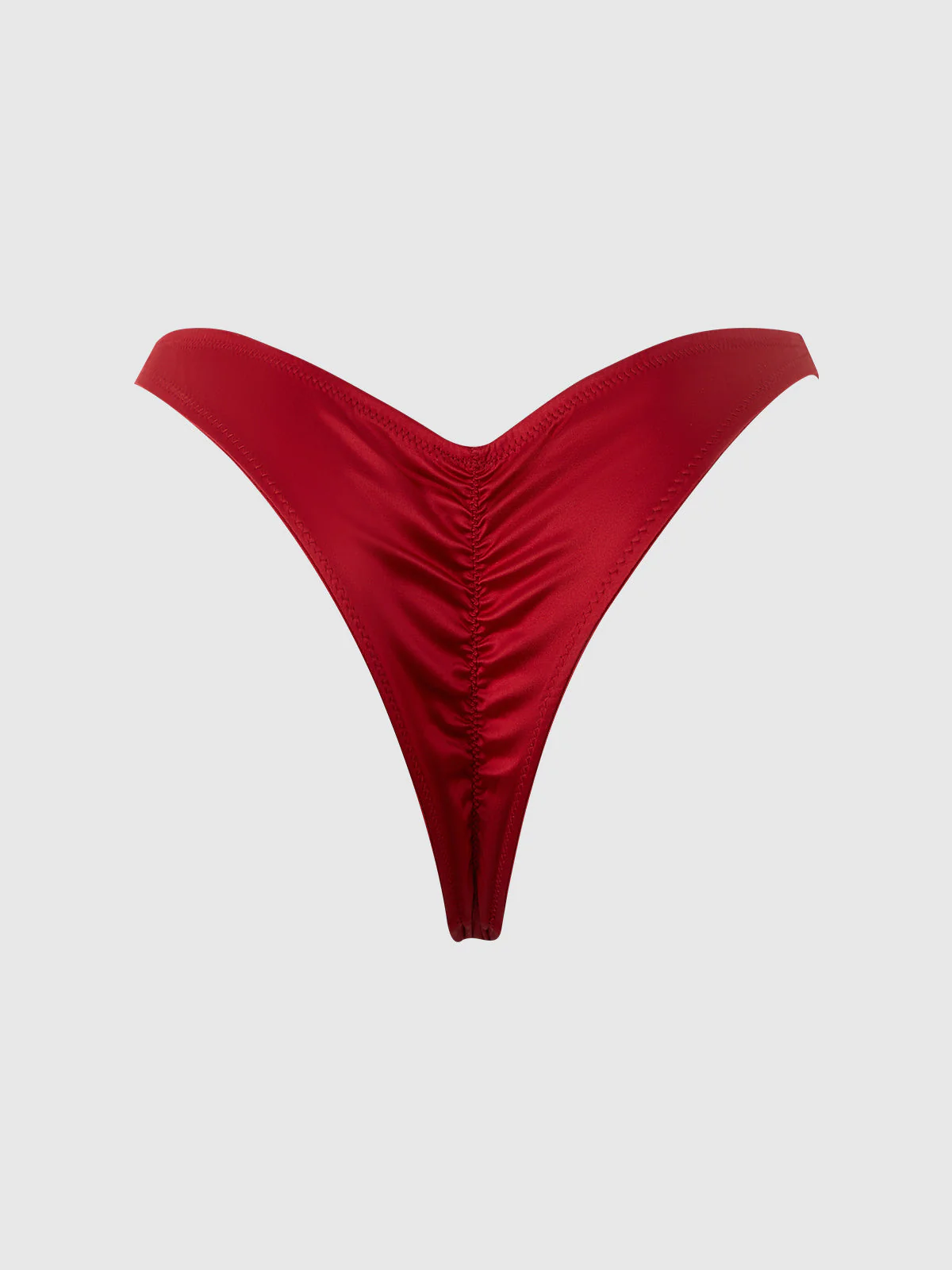 Petra Crotchless Satin Tanga - Image 6