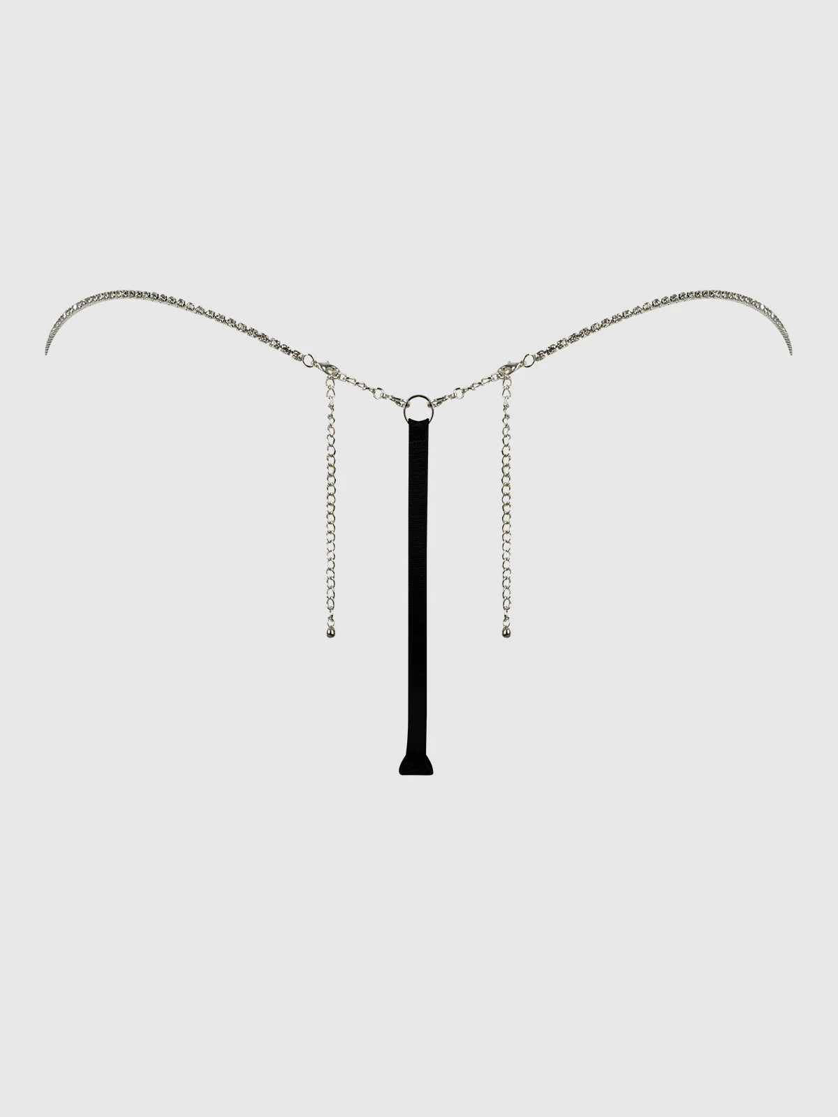 Petra Rhinestone Side Satin G-String - Image 10