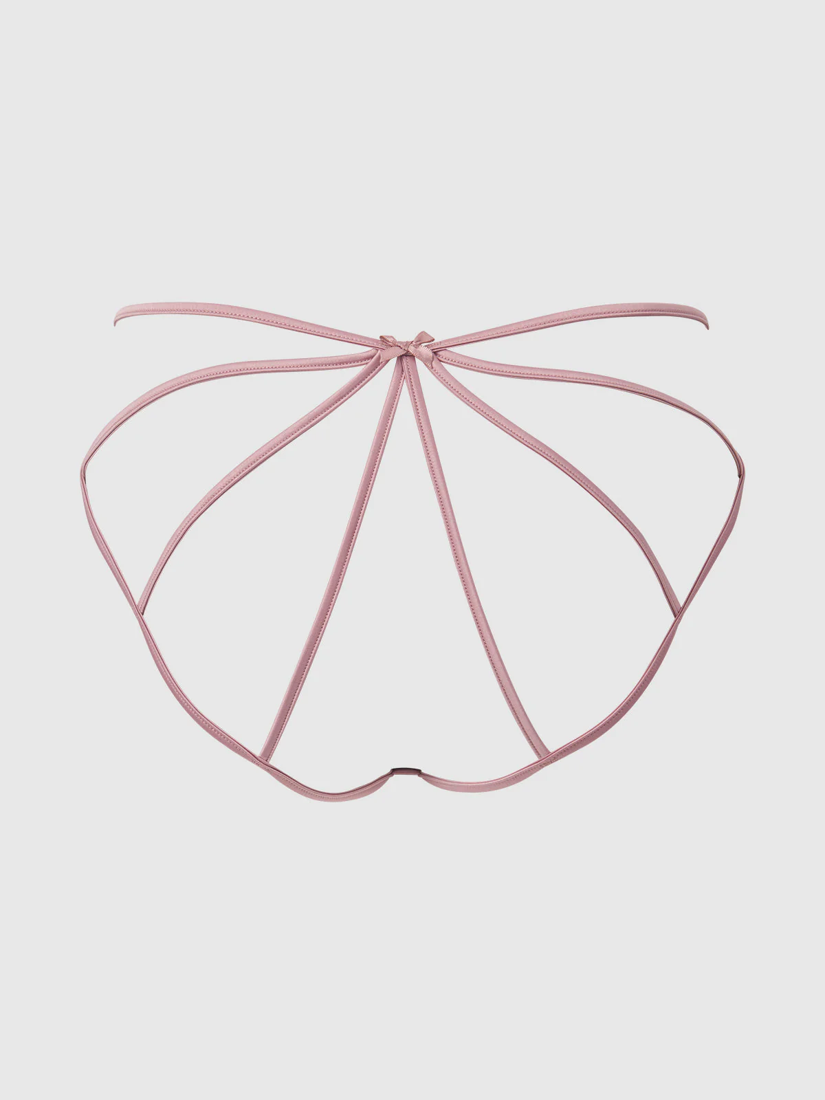 Petra Satin Caged Backless Hipster - Image 12