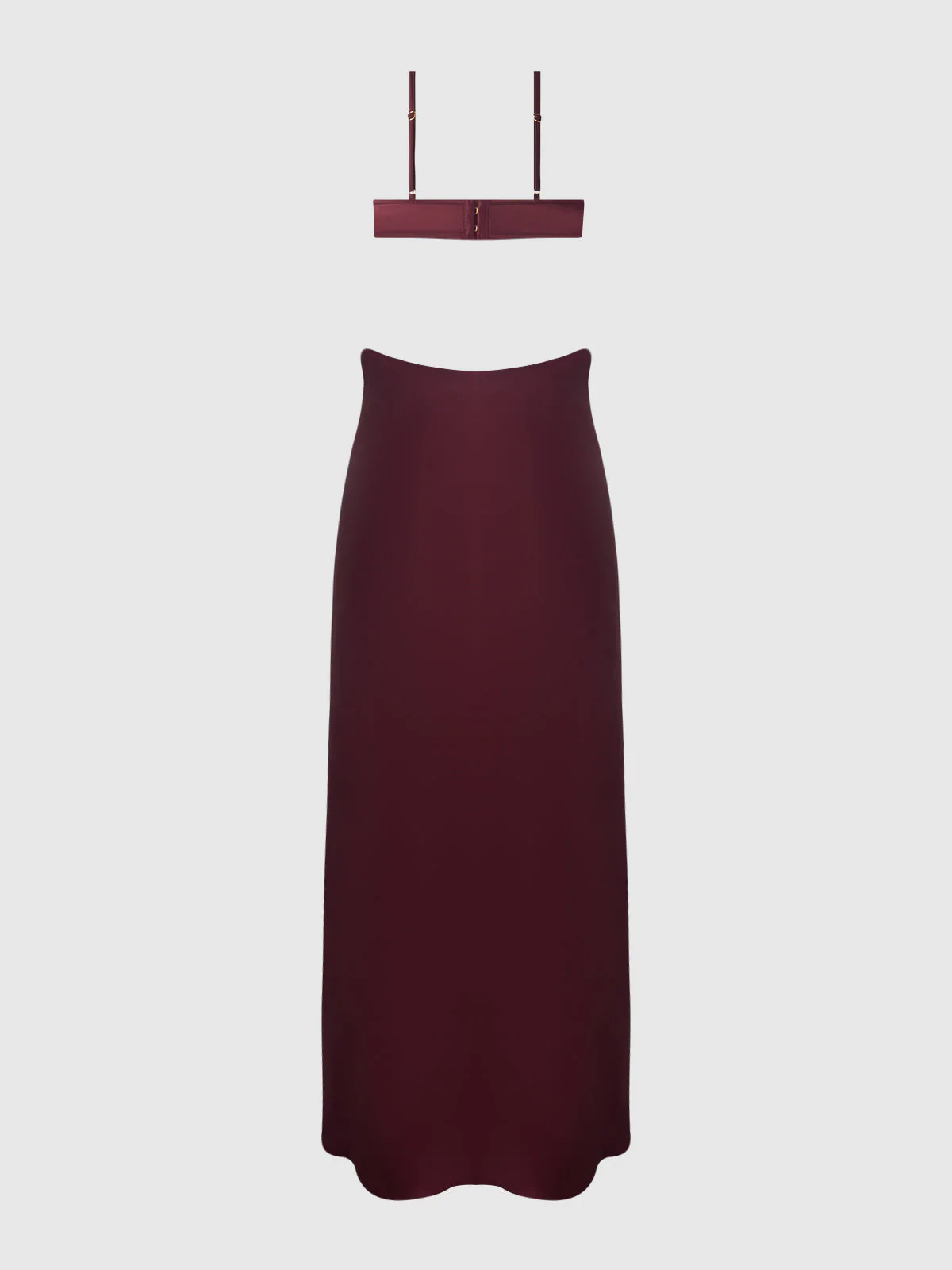 Petra Satin Monowire Cutout Gown - Image 10
