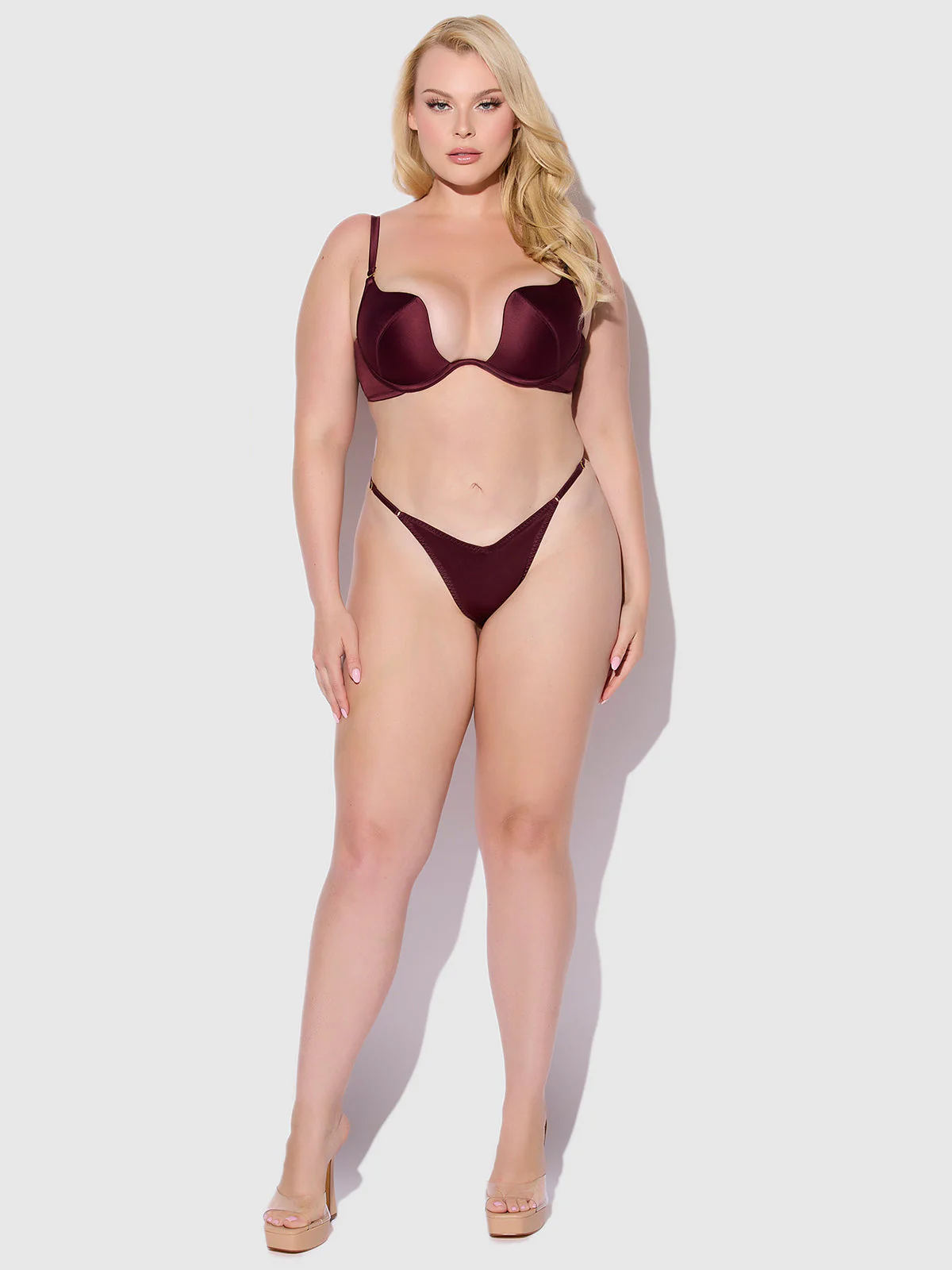 Petra Slider Side Satin Thong - Image 8