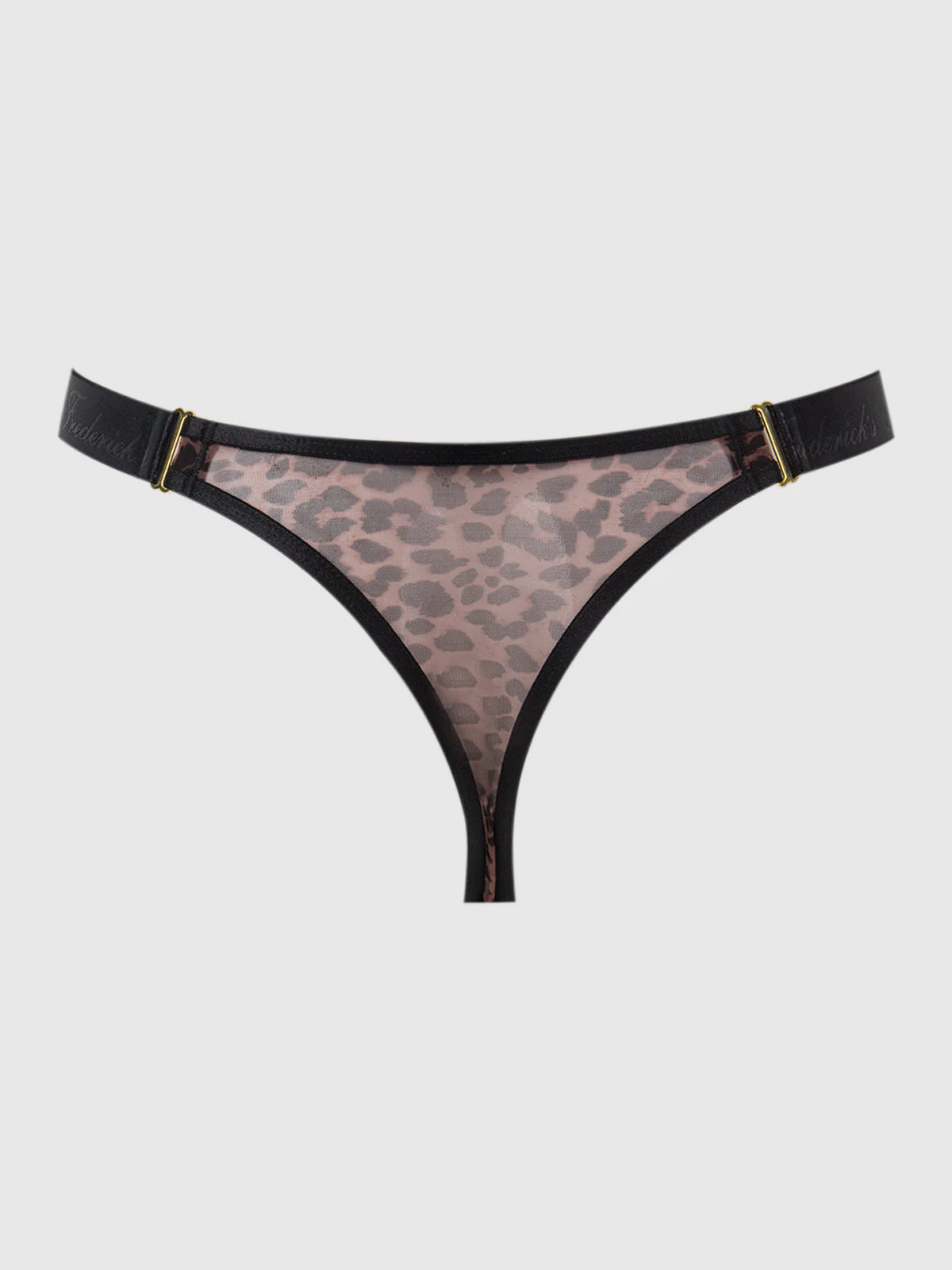Pia Elastic Side Mesh Thong - Image 9