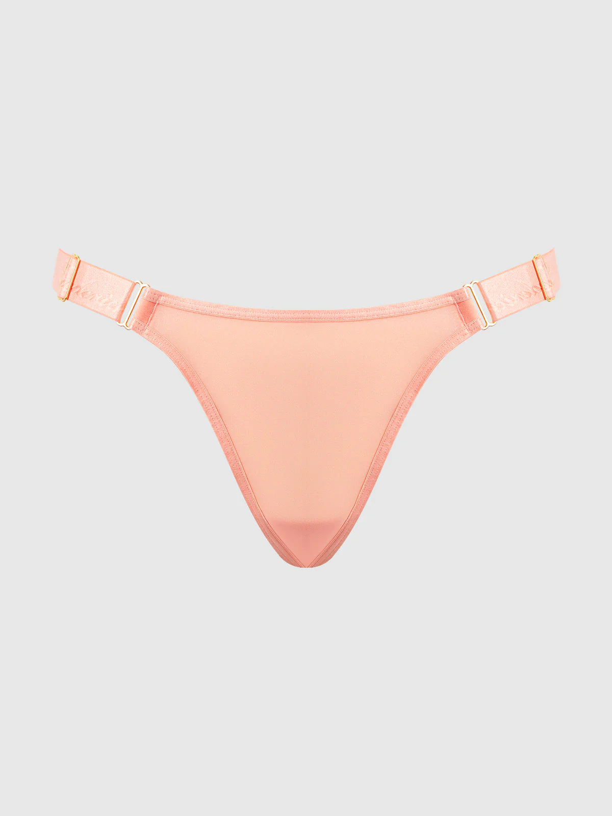 Pia Elastic Side Mesh Thong - Image 9