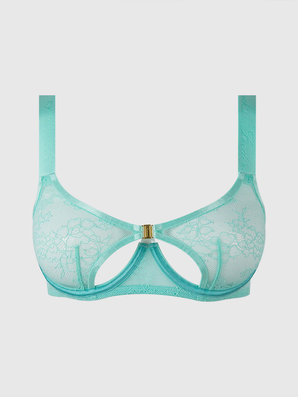 Pia Lace Unlined Cutout Open Bra - Image 7
