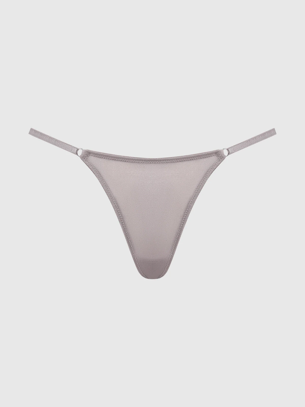 Pia Shine Mesh & Rhinestone G-String - Image 8