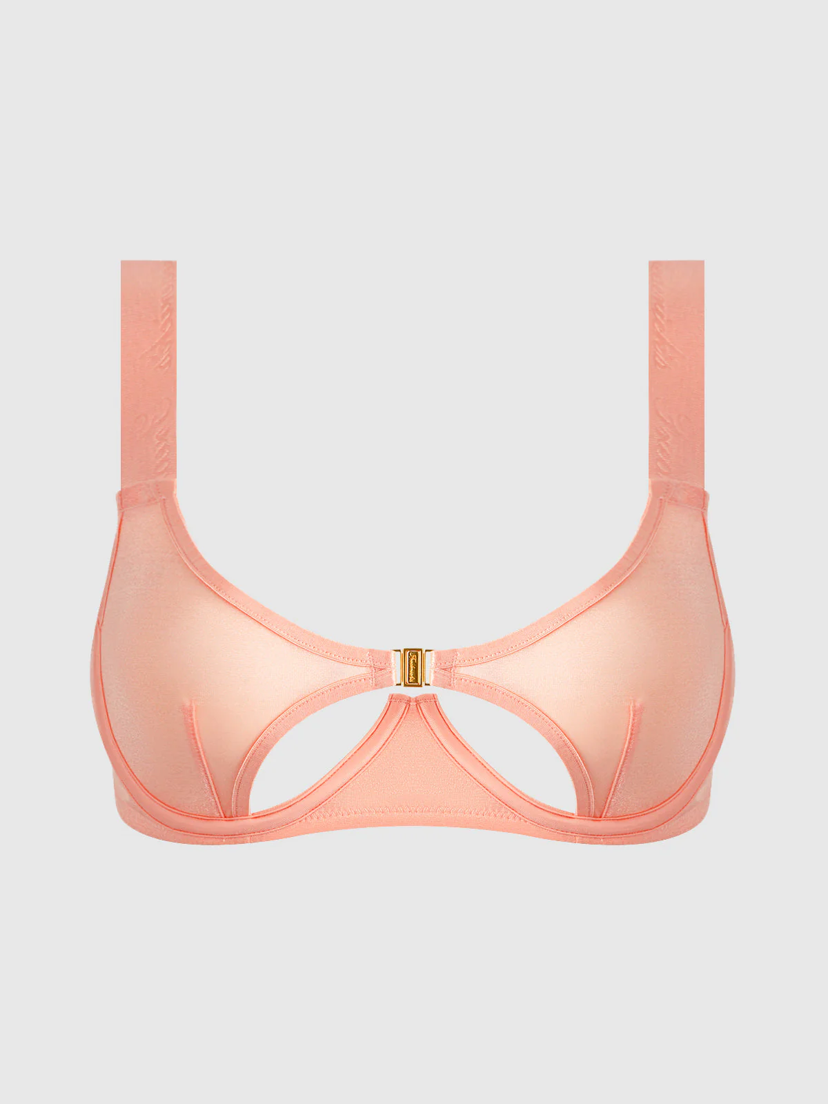 Pia Unlined Cutout Mesh Bra - Image 10